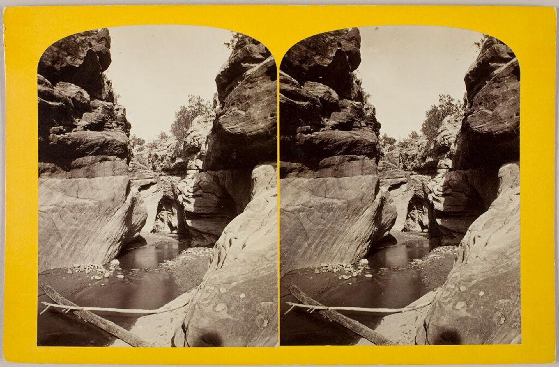 Mouth of Tantalus CaÃ±on by John K. Hillers