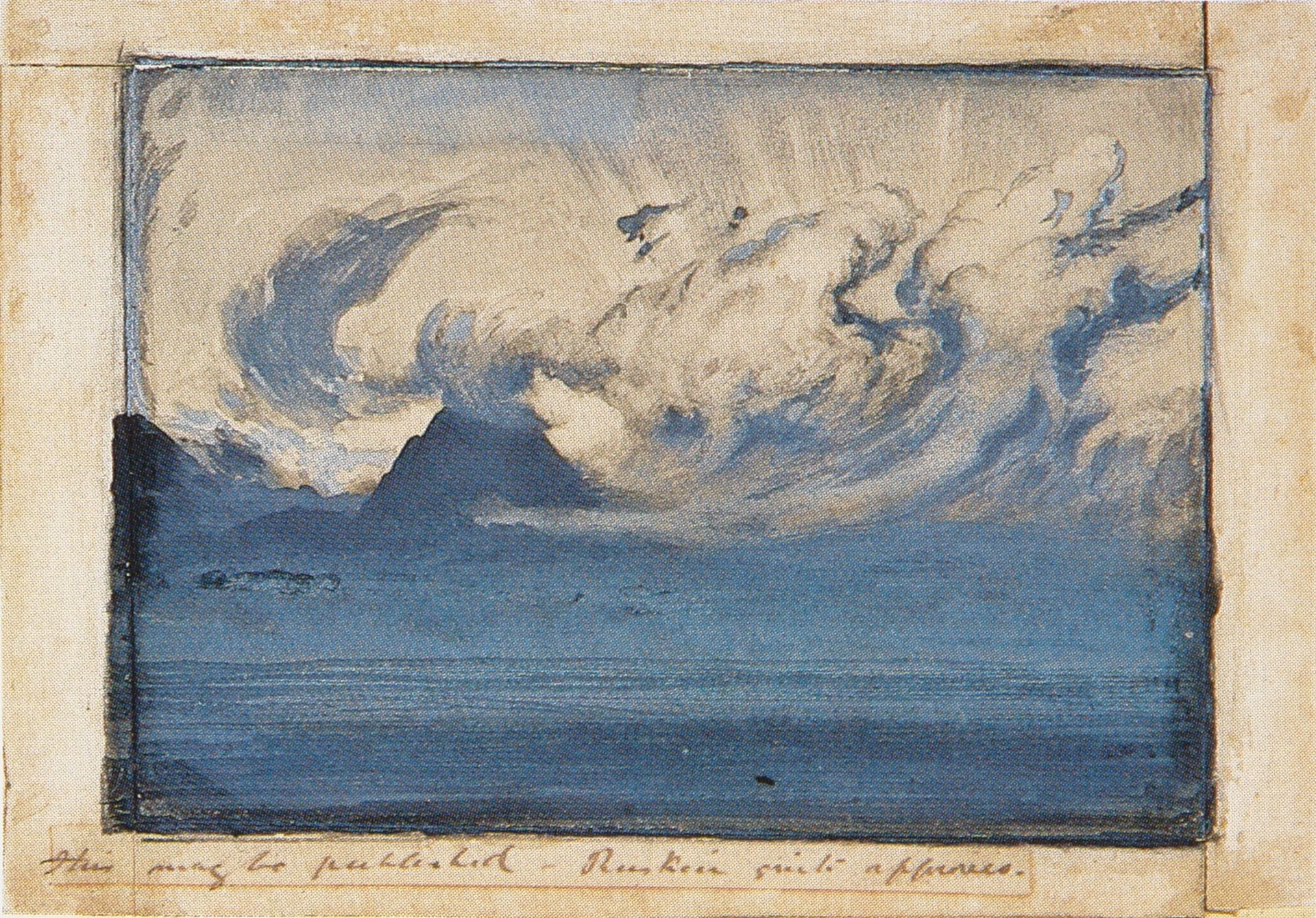 July Thundercloud in the Val d'Aosta by John Ruskin