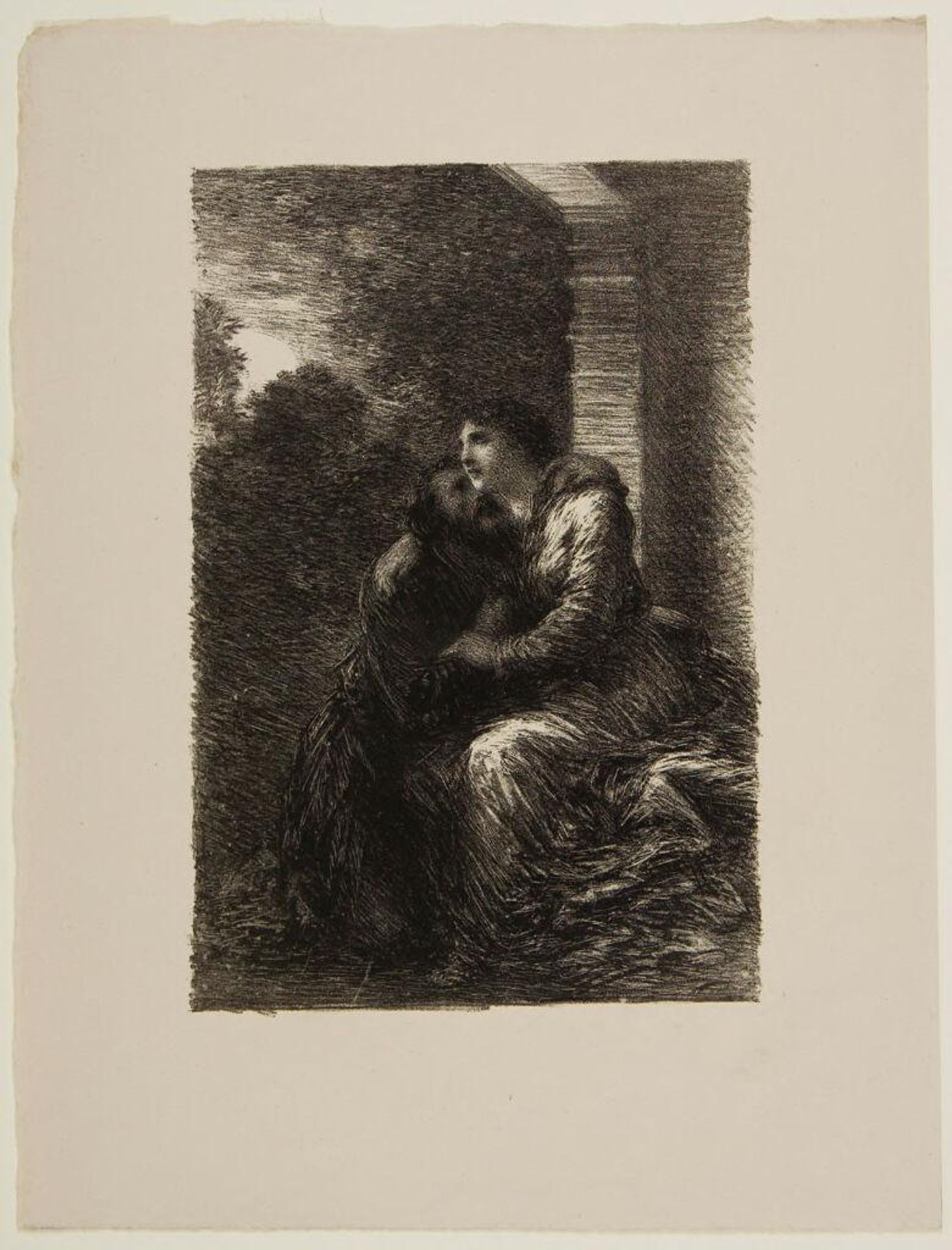 Lohengrin: Act III, Love Scene by Henri Fantin-Latour