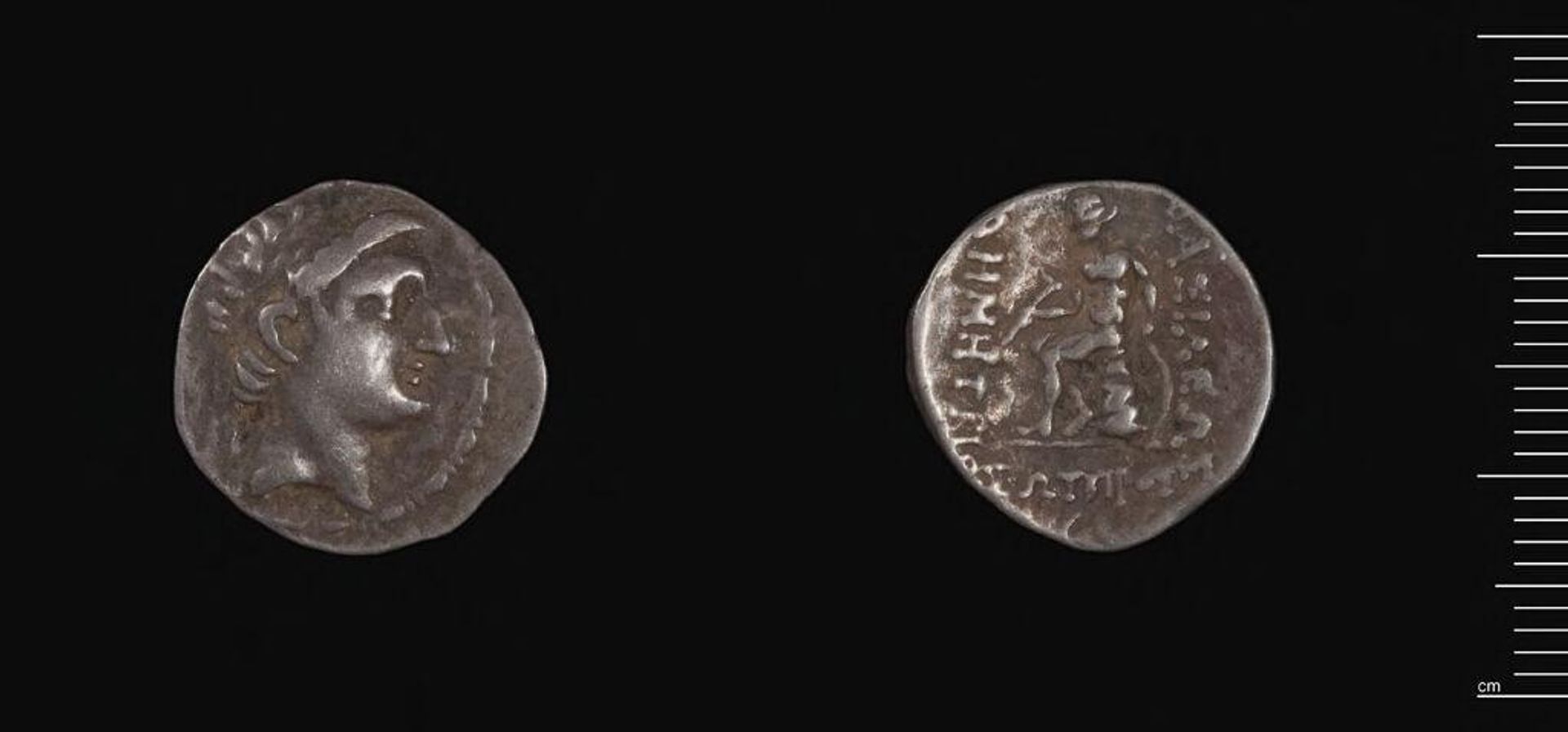 Drachm of Demetrios I by Demetrios I of Syria