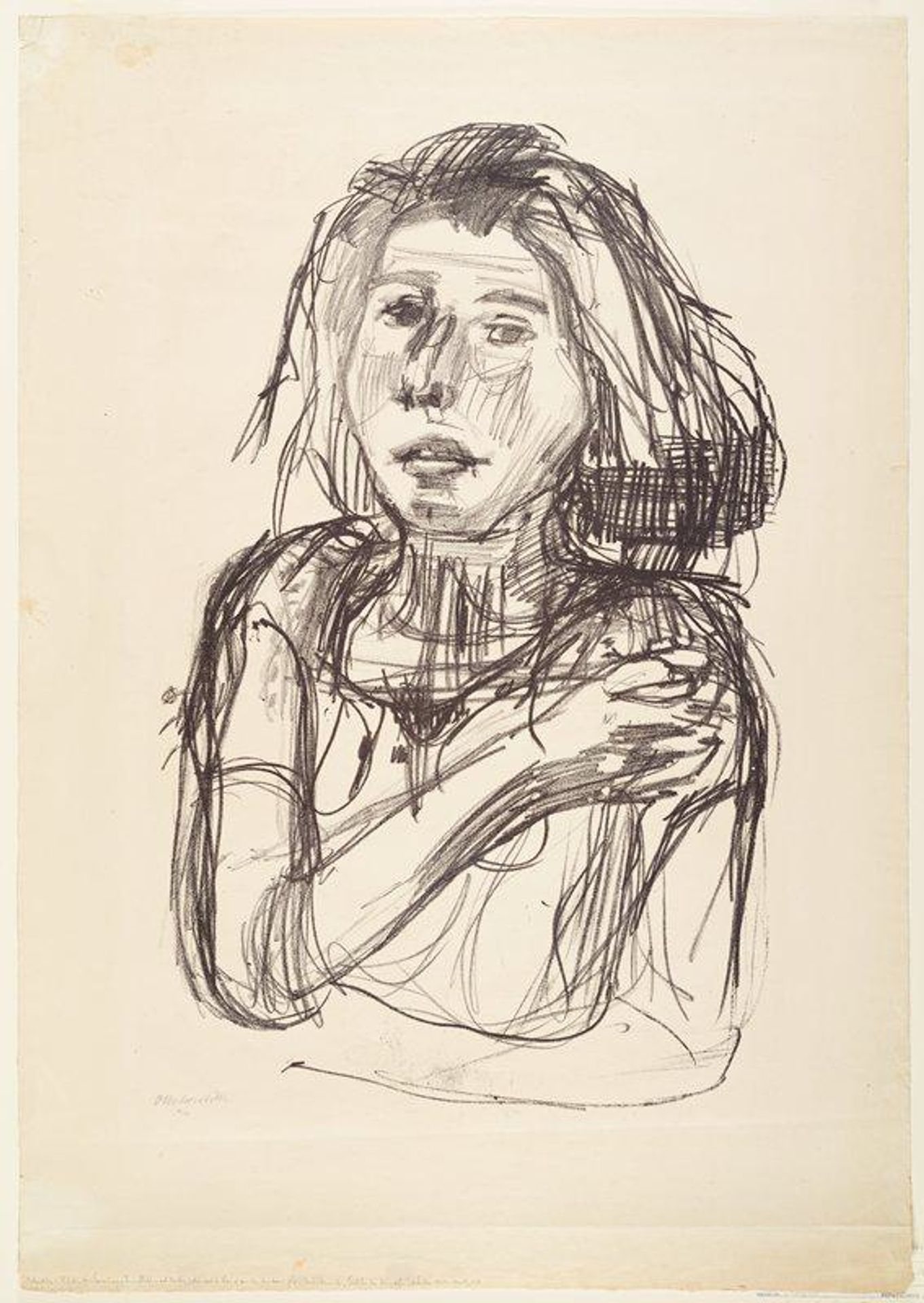 Ruth III by Oskar Kokoschka