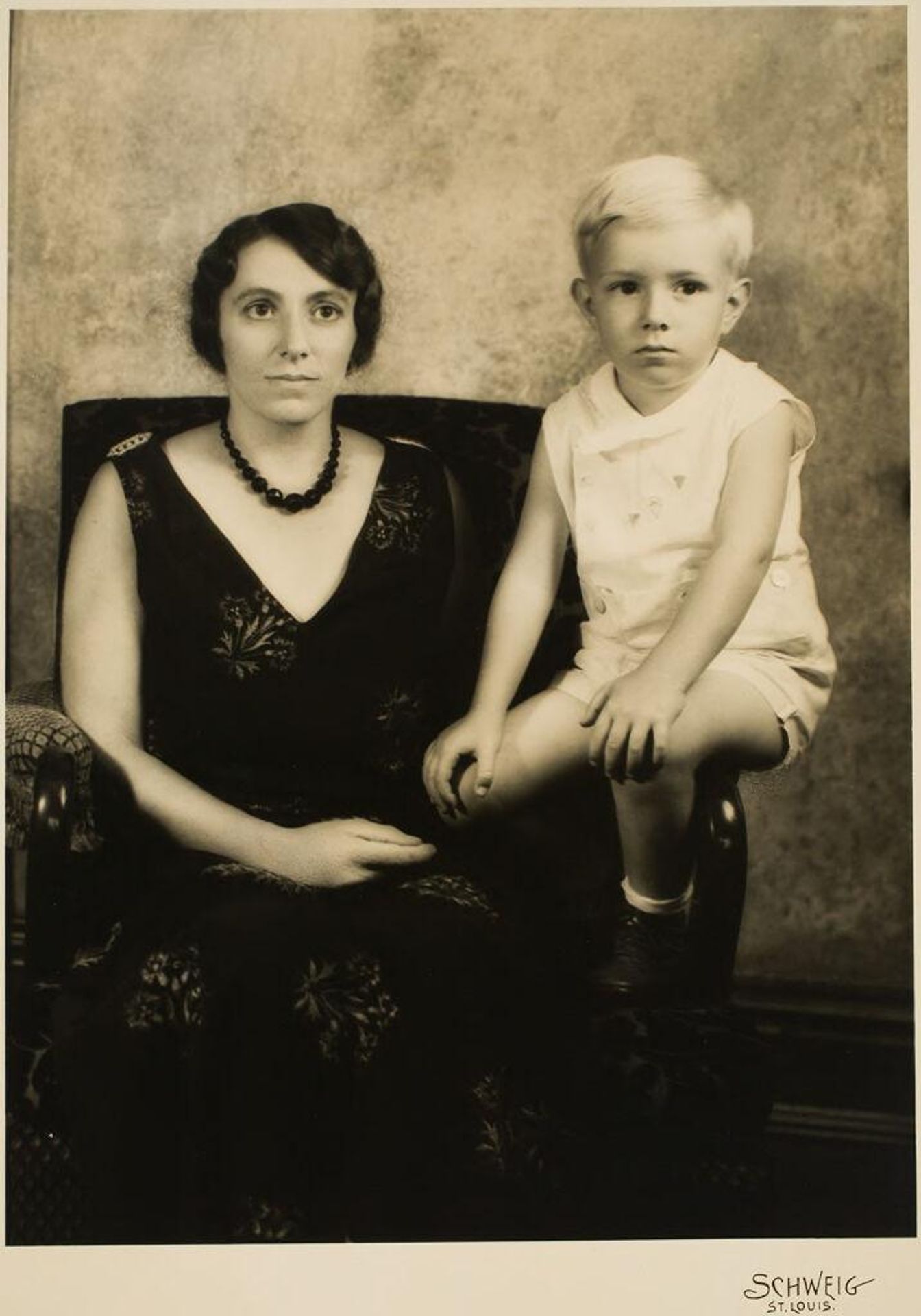 Untitled (mother and son) by Martin Schweig