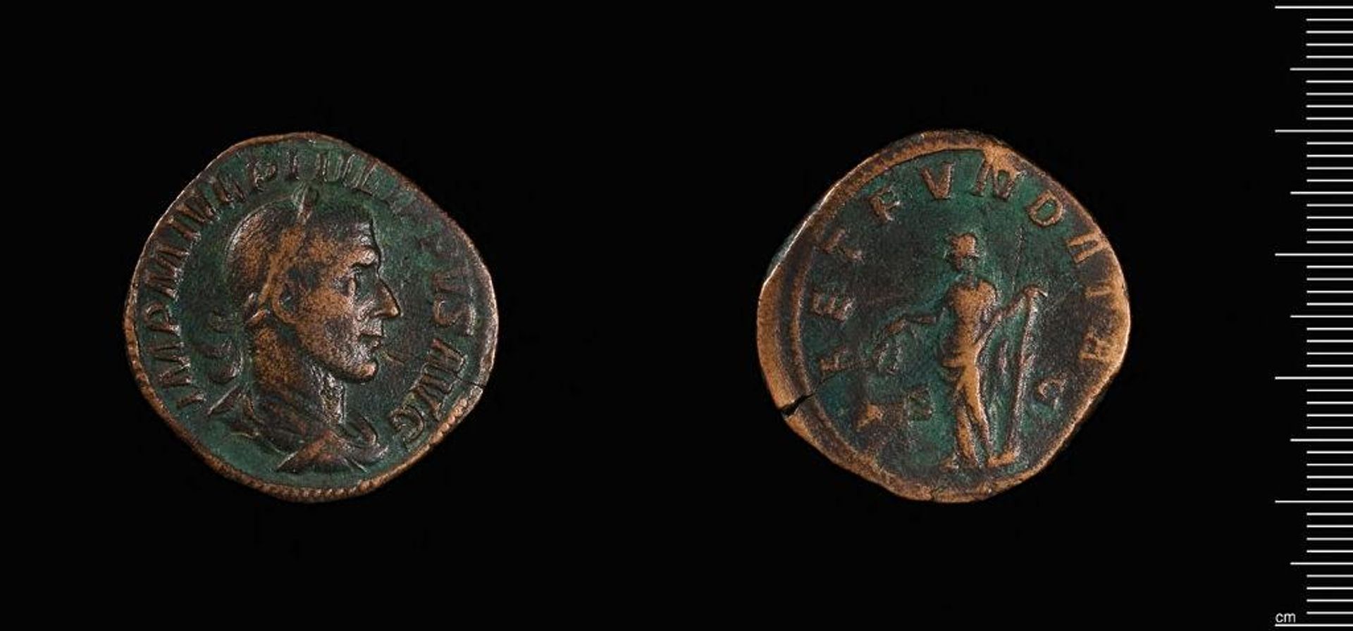 Sestertius of Philip I by Philip I, the Arab