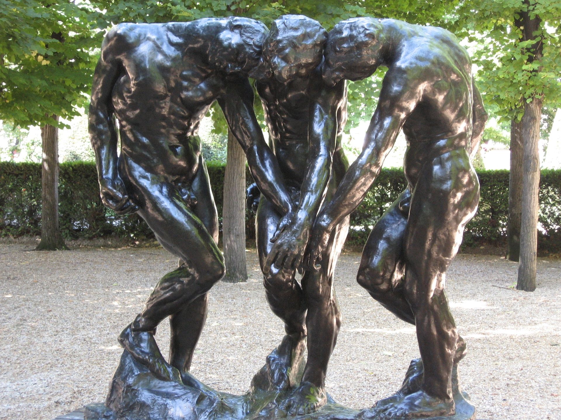 The Three Shades by Auguste Rodin