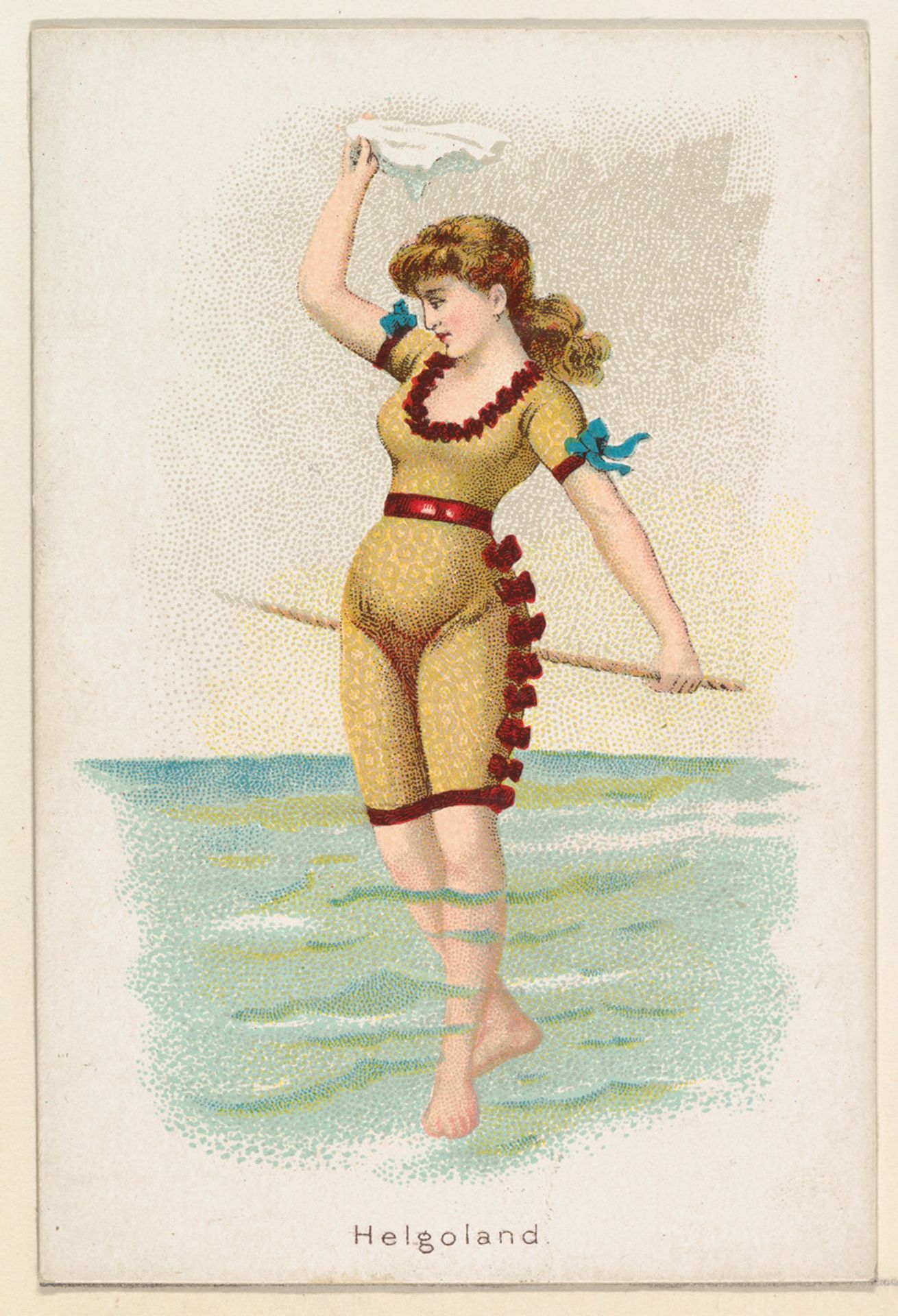 Helgoland, from the Beautiful Bathers series (N192) issued by Wm. S. Kimball & Co. by William S. Kimball & Company
