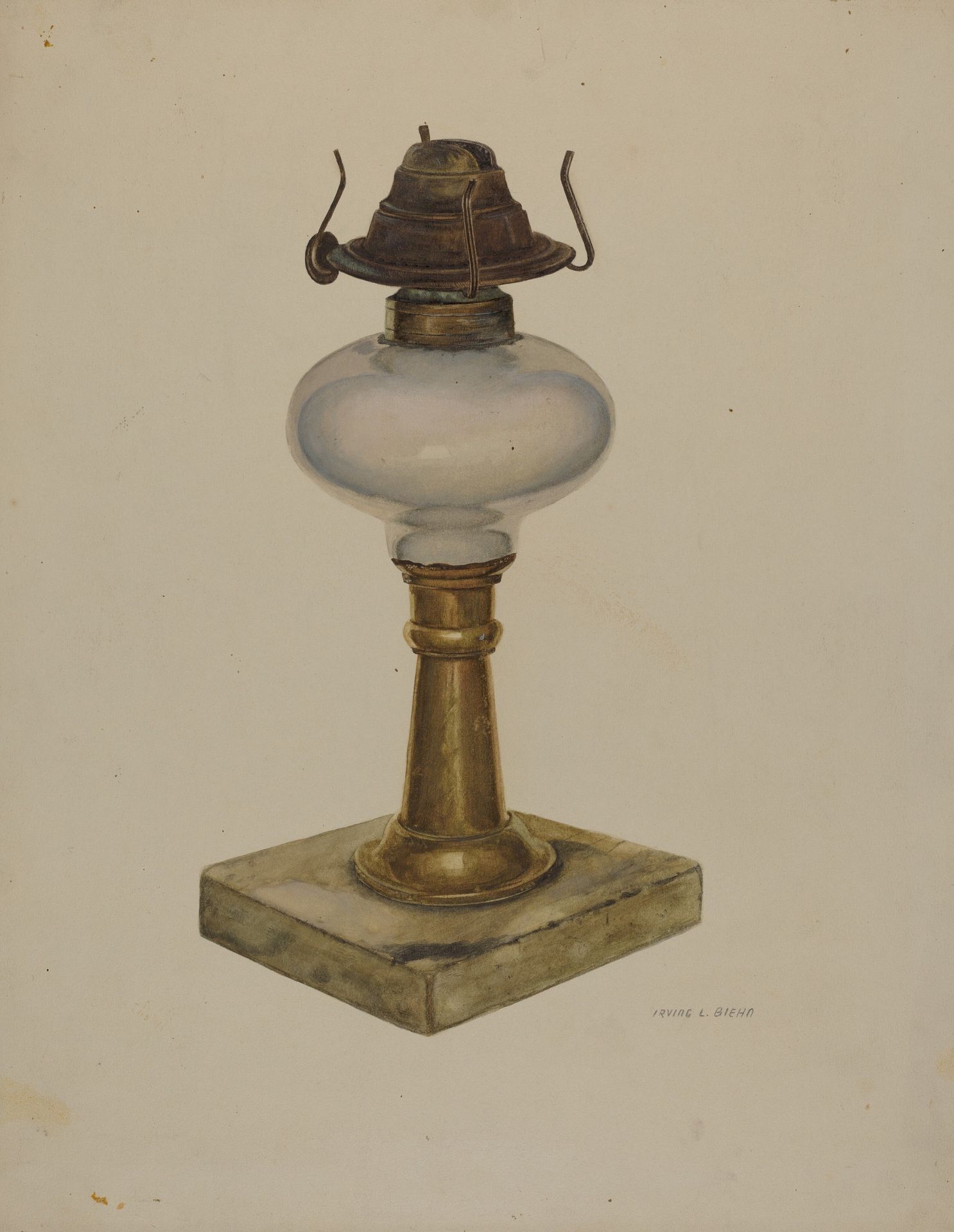 Table Lamp by Irving L. Biehn