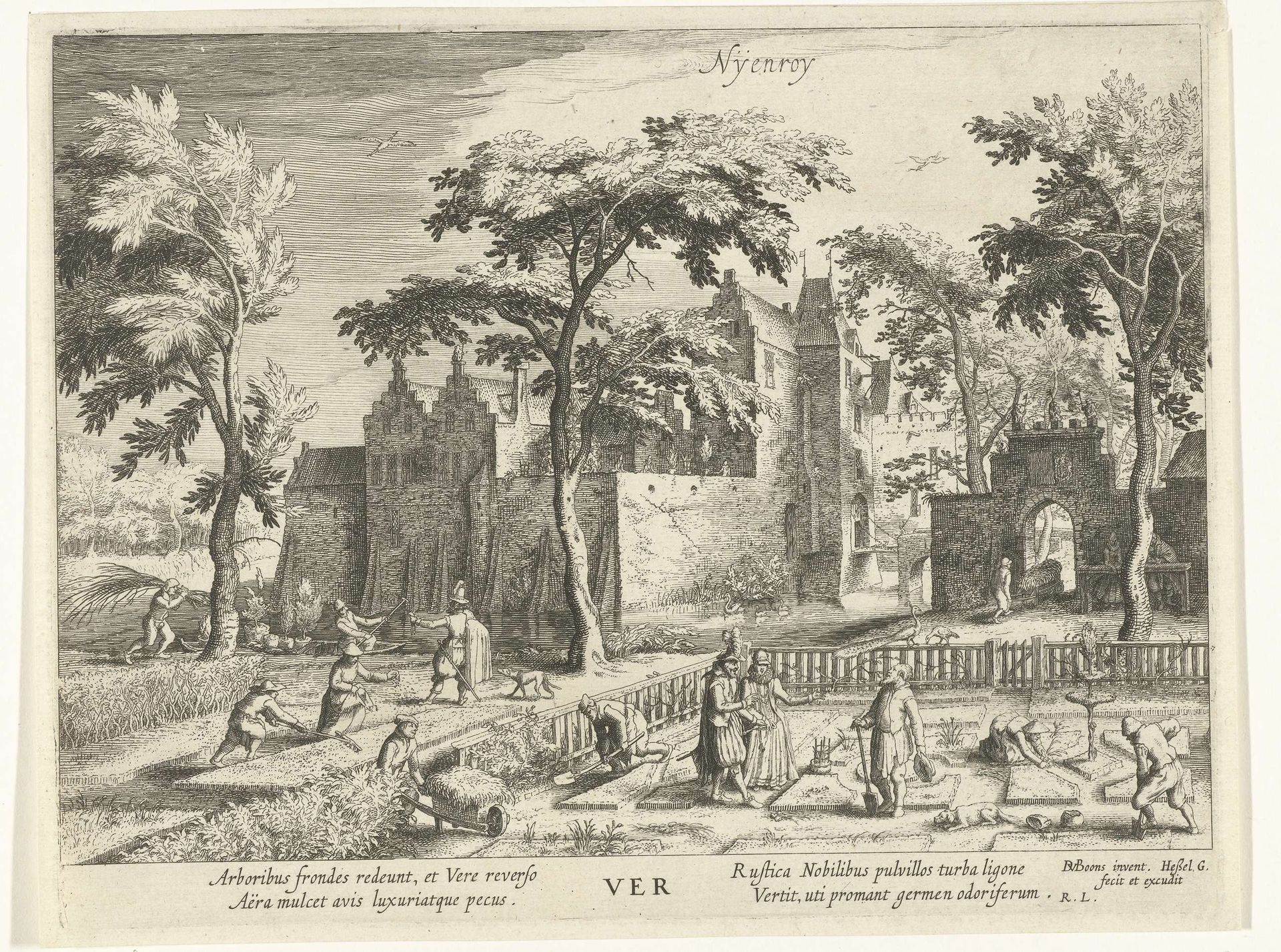 Voorjaar, ca. 1625 by Hessel Gerritsz