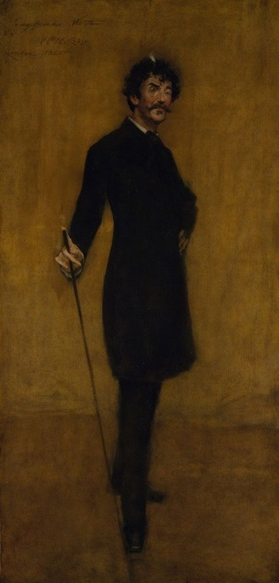 James Abbott McNeill Whistler by William Merritt Chase