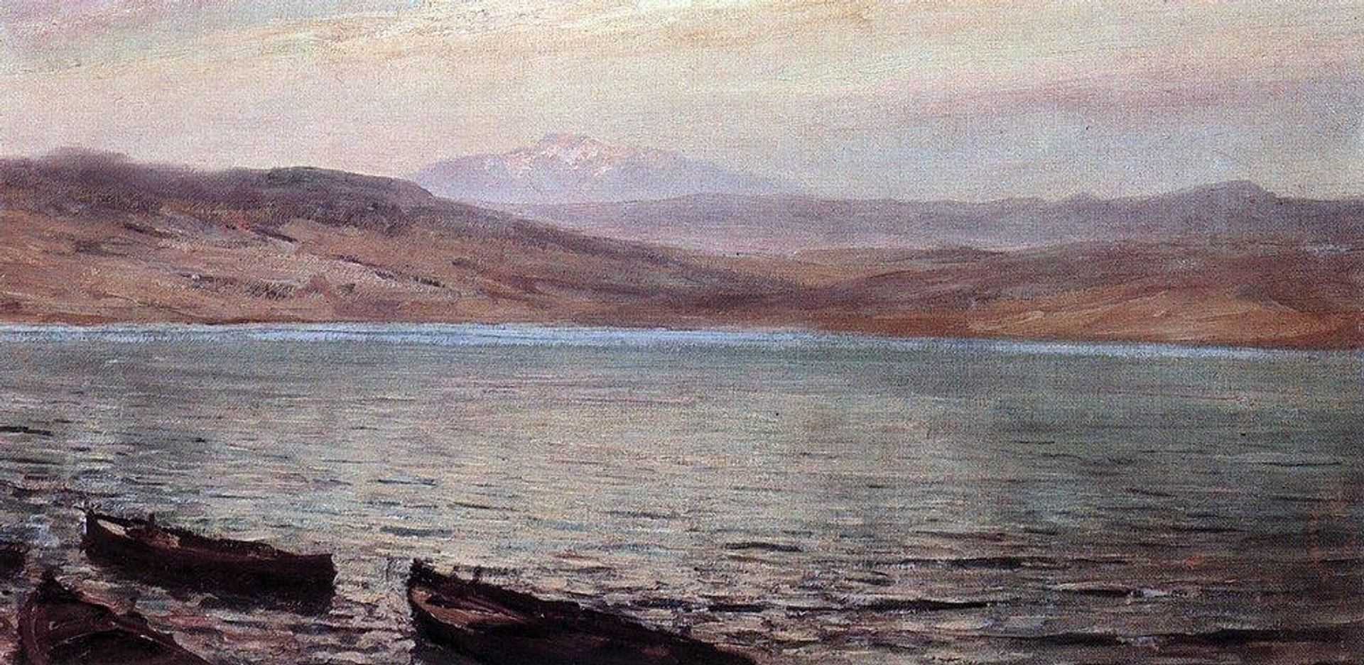 Tiberias (Gennesaret) lake by Vasily Polenov