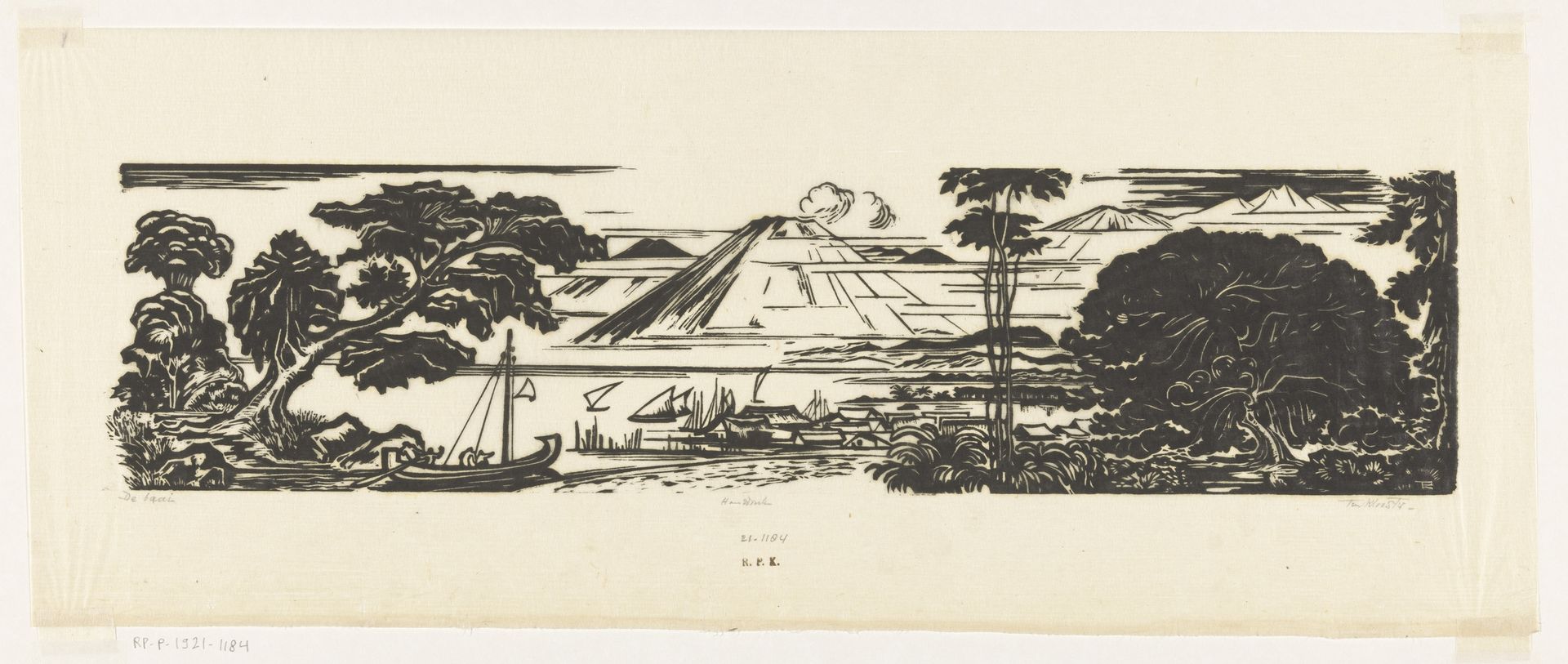 De baai by Johannes Frederik Engelbert ten Klooster