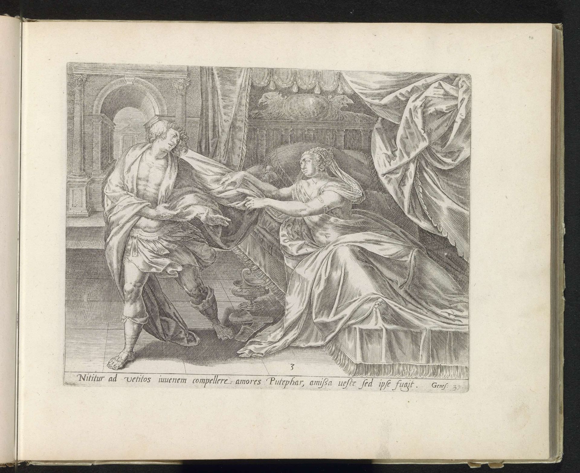 Jozef en de vrouw van Potifar by Anonymous