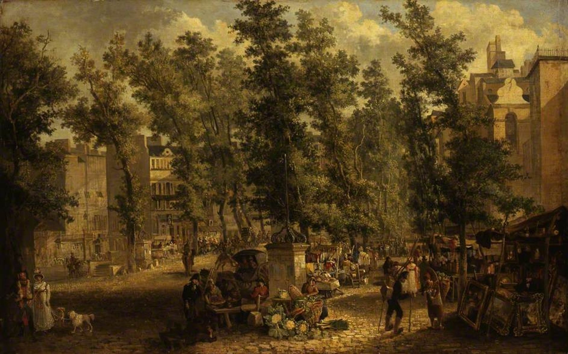 Boulevard des Italiens, Paris by John Crome