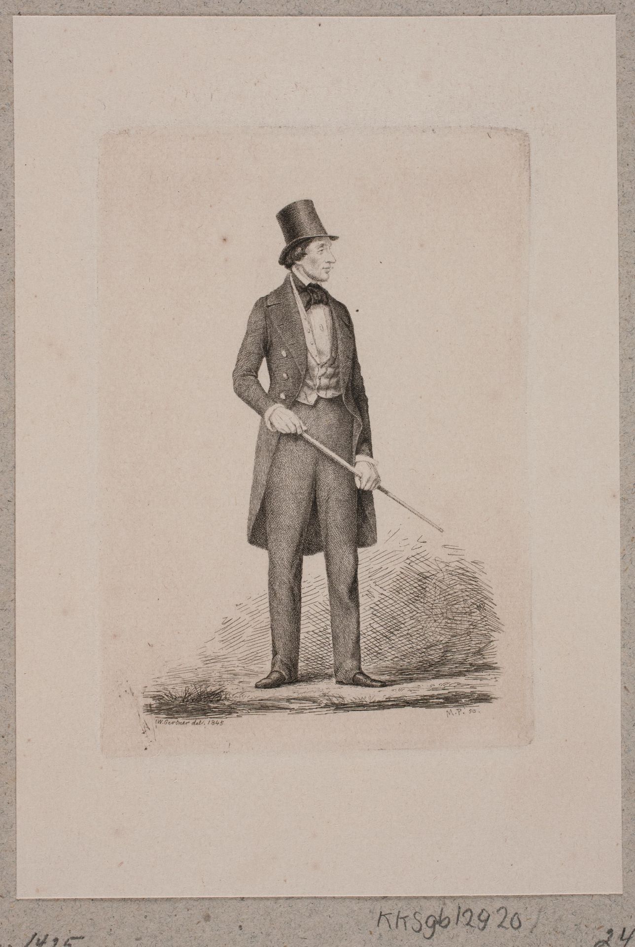 H. C. Andersen by Julius Magnus-Petersen