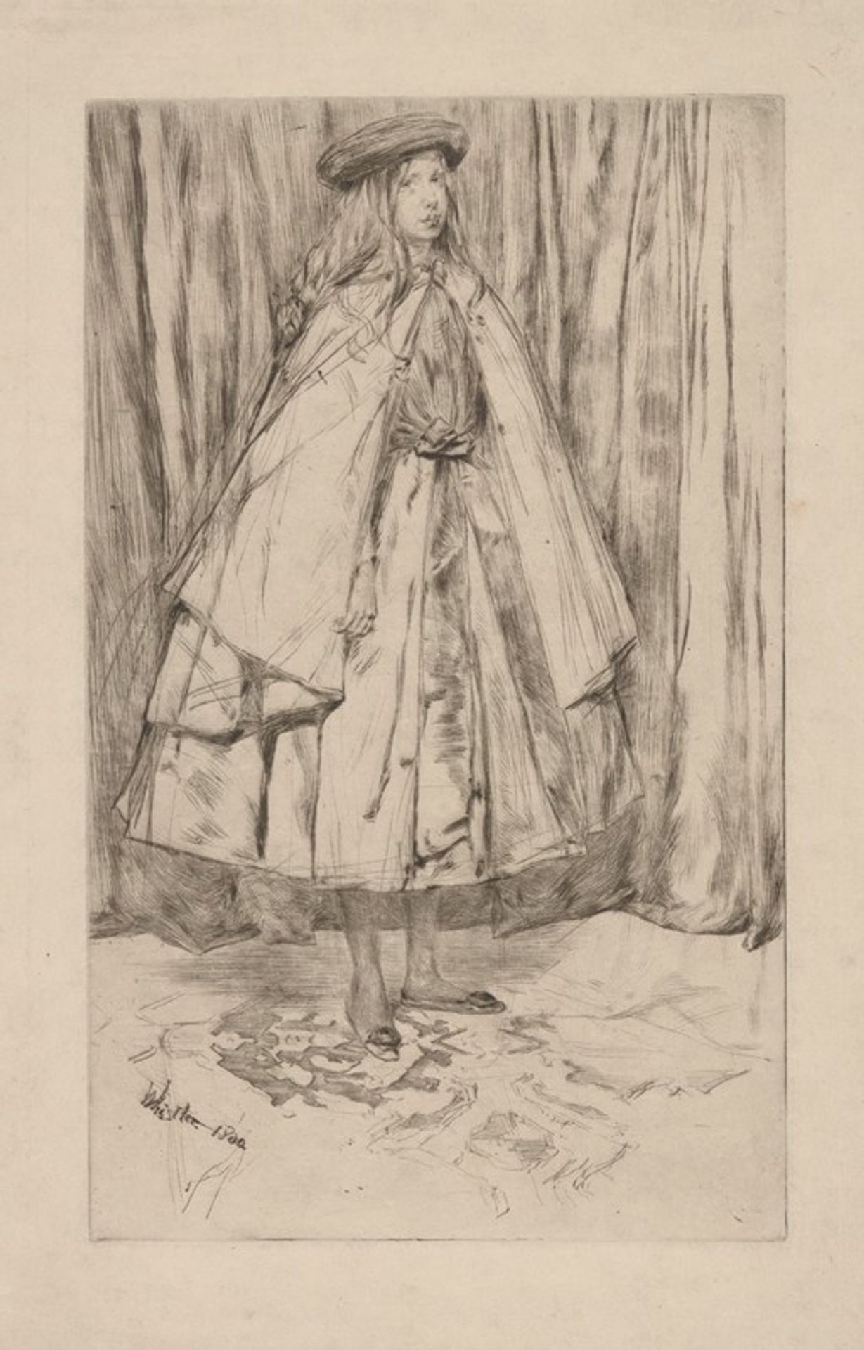 Annie Haden by James Abbott McNeill Whistler