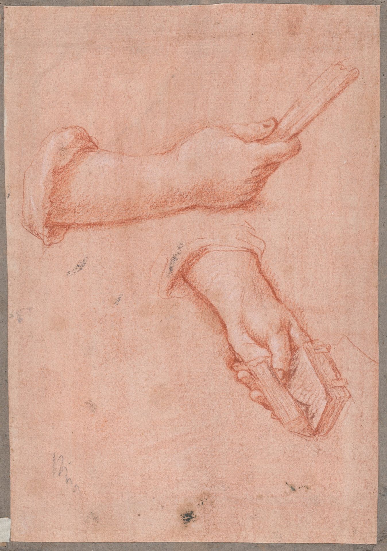 Study of Two Hands by Jacob de Wit