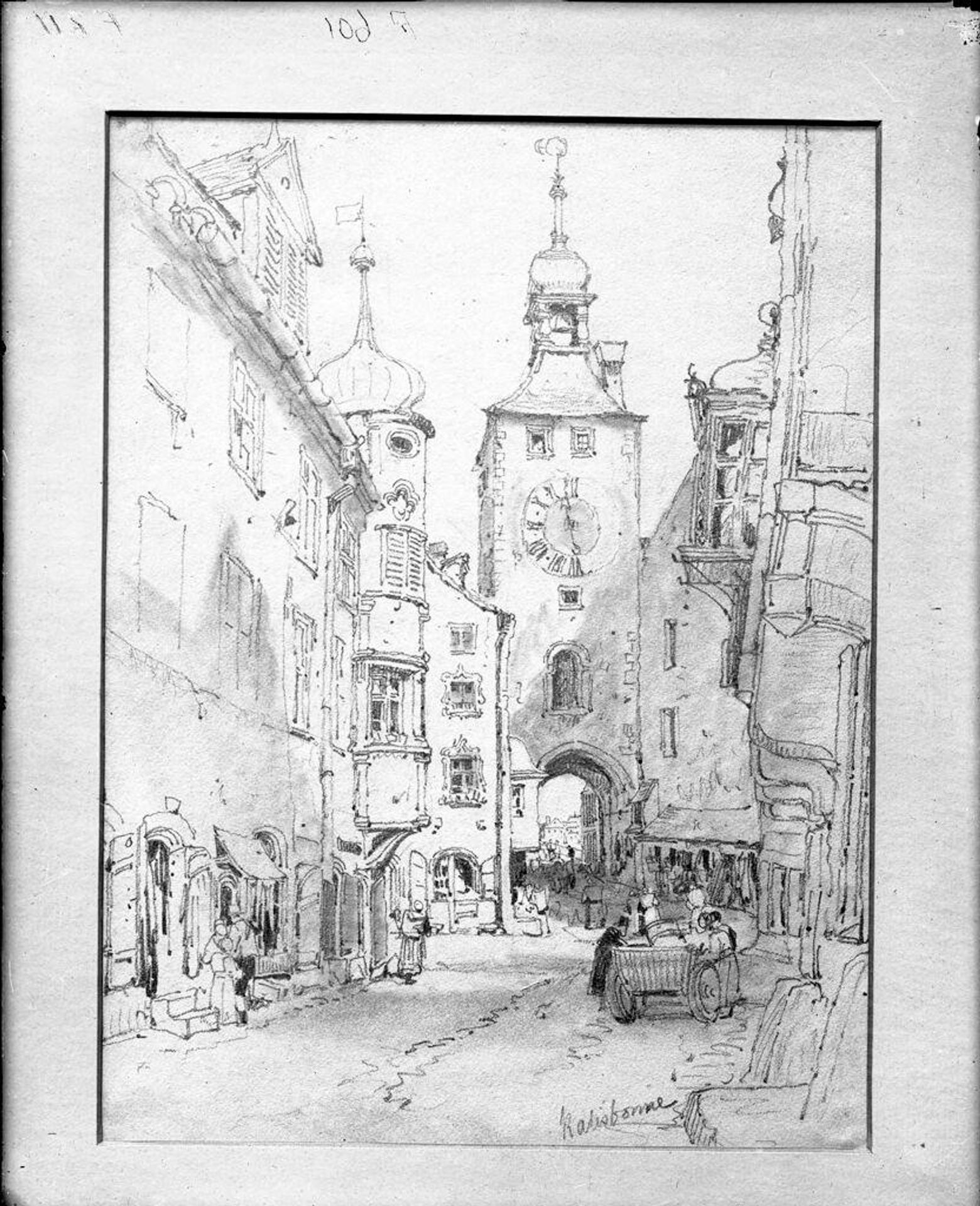 Ratisbonne by Samuel Prout