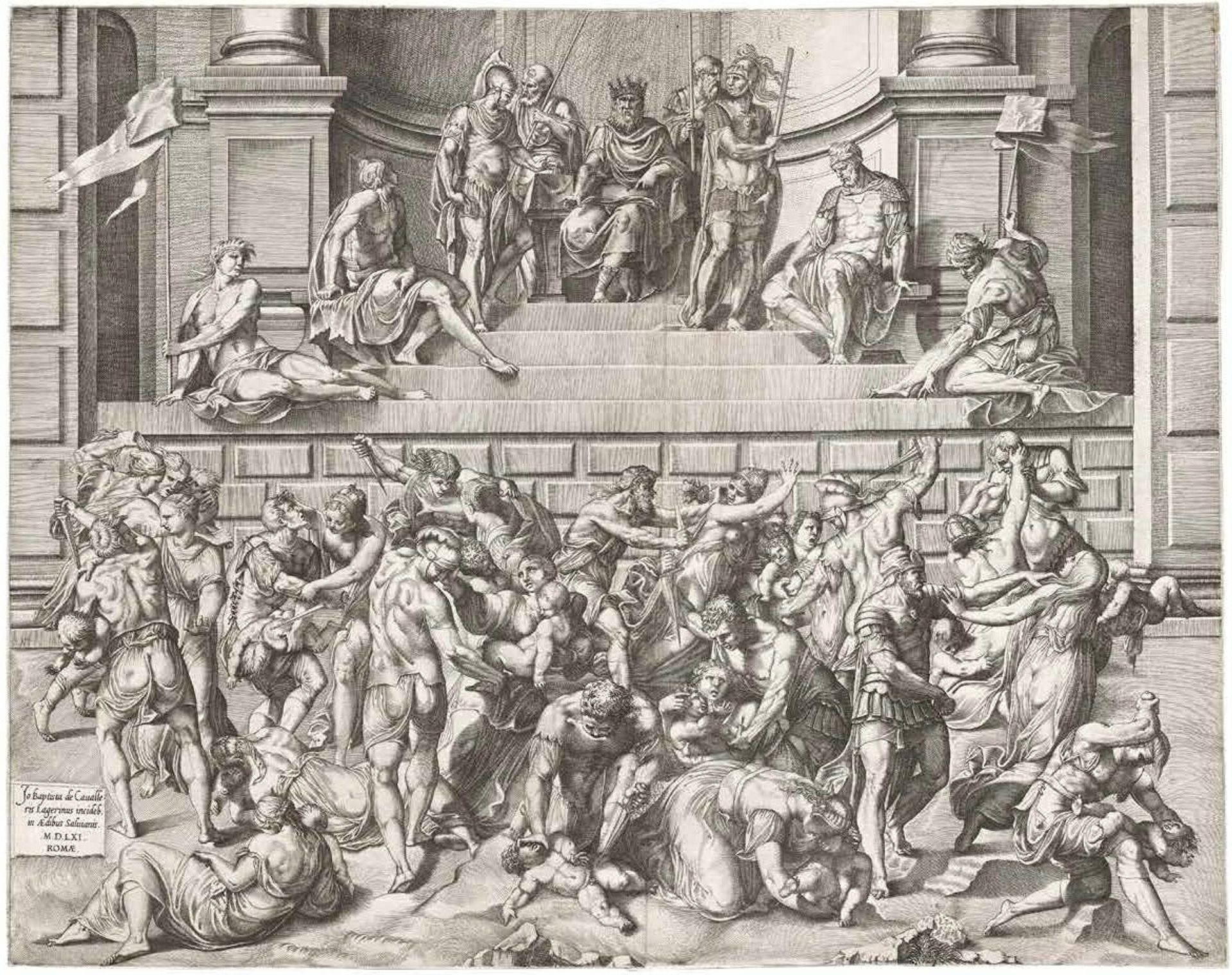 The Massacre of the Innocents by Giovanni Battista Cavalieri
