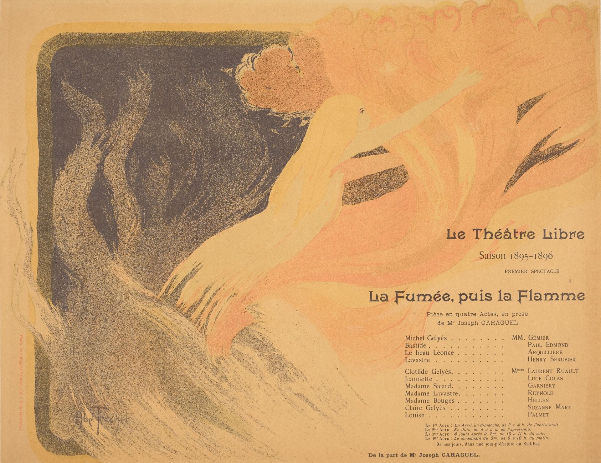 La Fumée, puis la flamme by Abel-Truchet