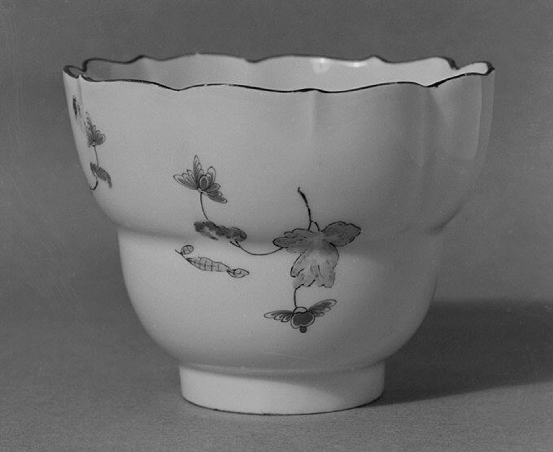 Cup and saucer by Meissen Manufactory