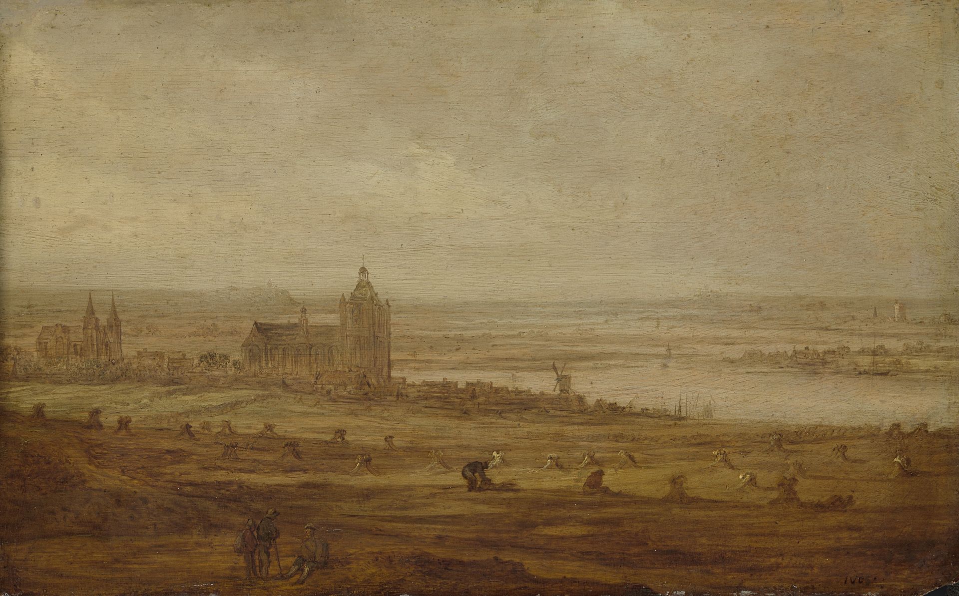 View of Arnhem by Jan van Goyen