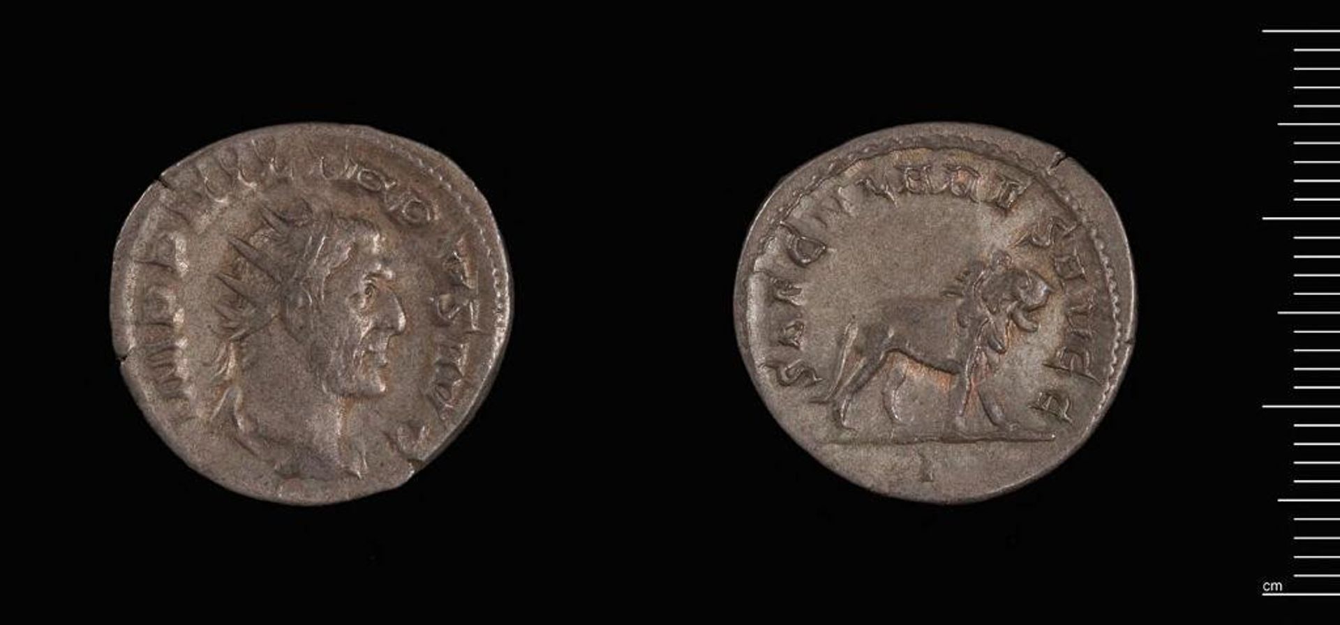 Antoninianus of Philip the Arab by Philip I, the Arab