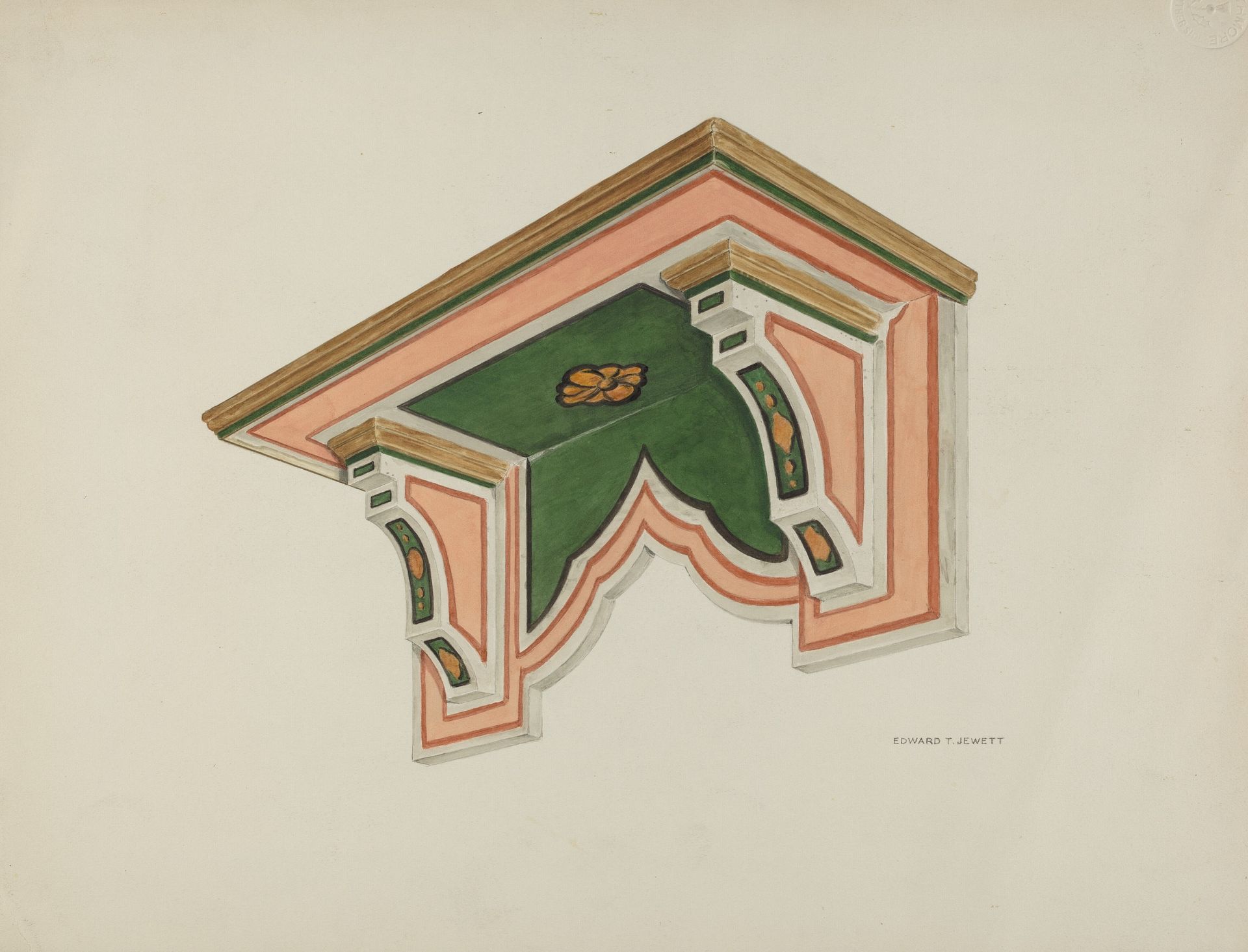 Wall Bracket (Eccleasiastical) by Edward Jewett
