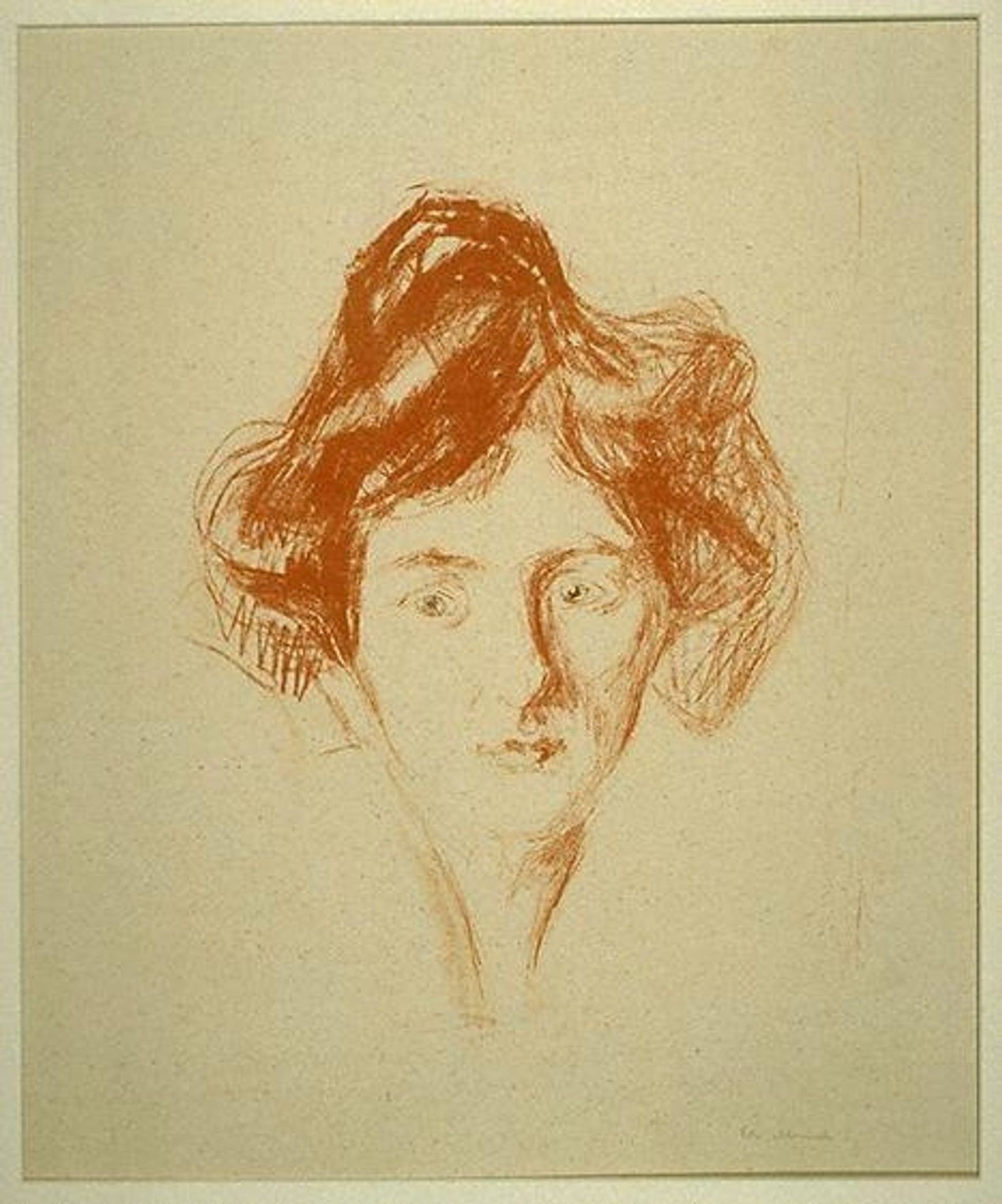 Berlin Girl by Edvard Munch