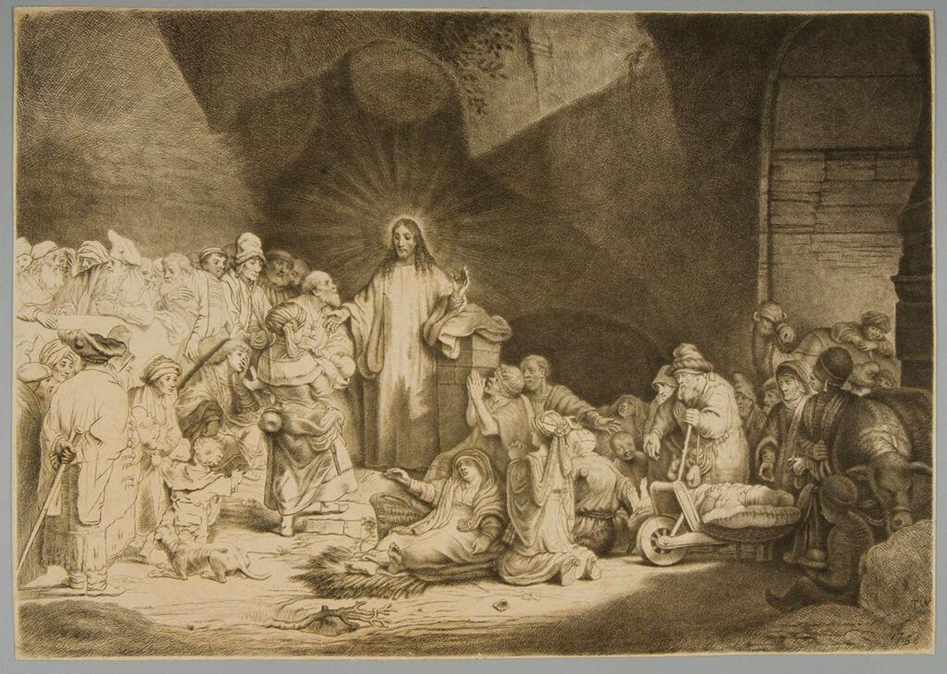Christ Healing the Sick by Thomas Worlidge