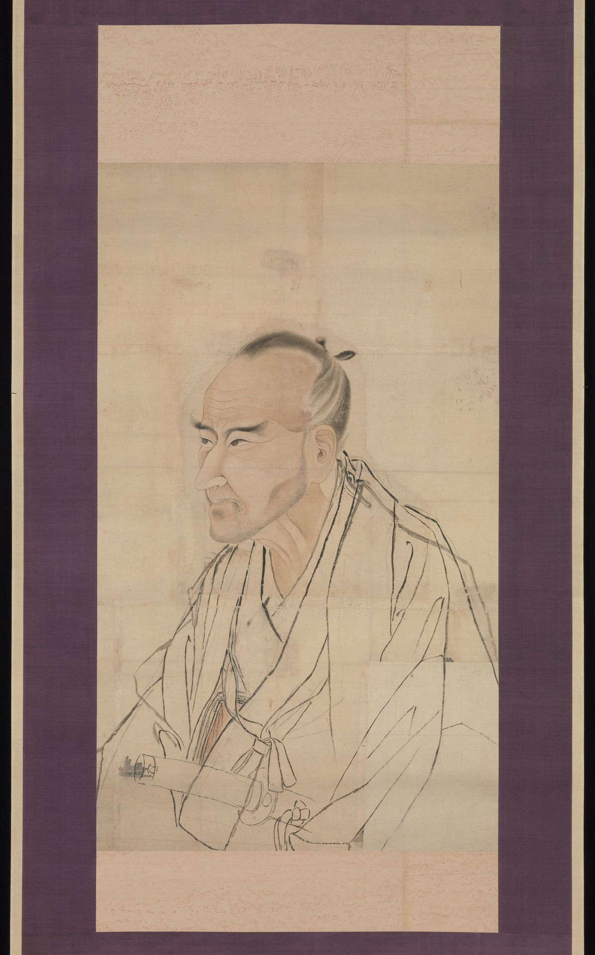 Sketch for the Portrait of Tachihara Suiken by Watanabe Kazan