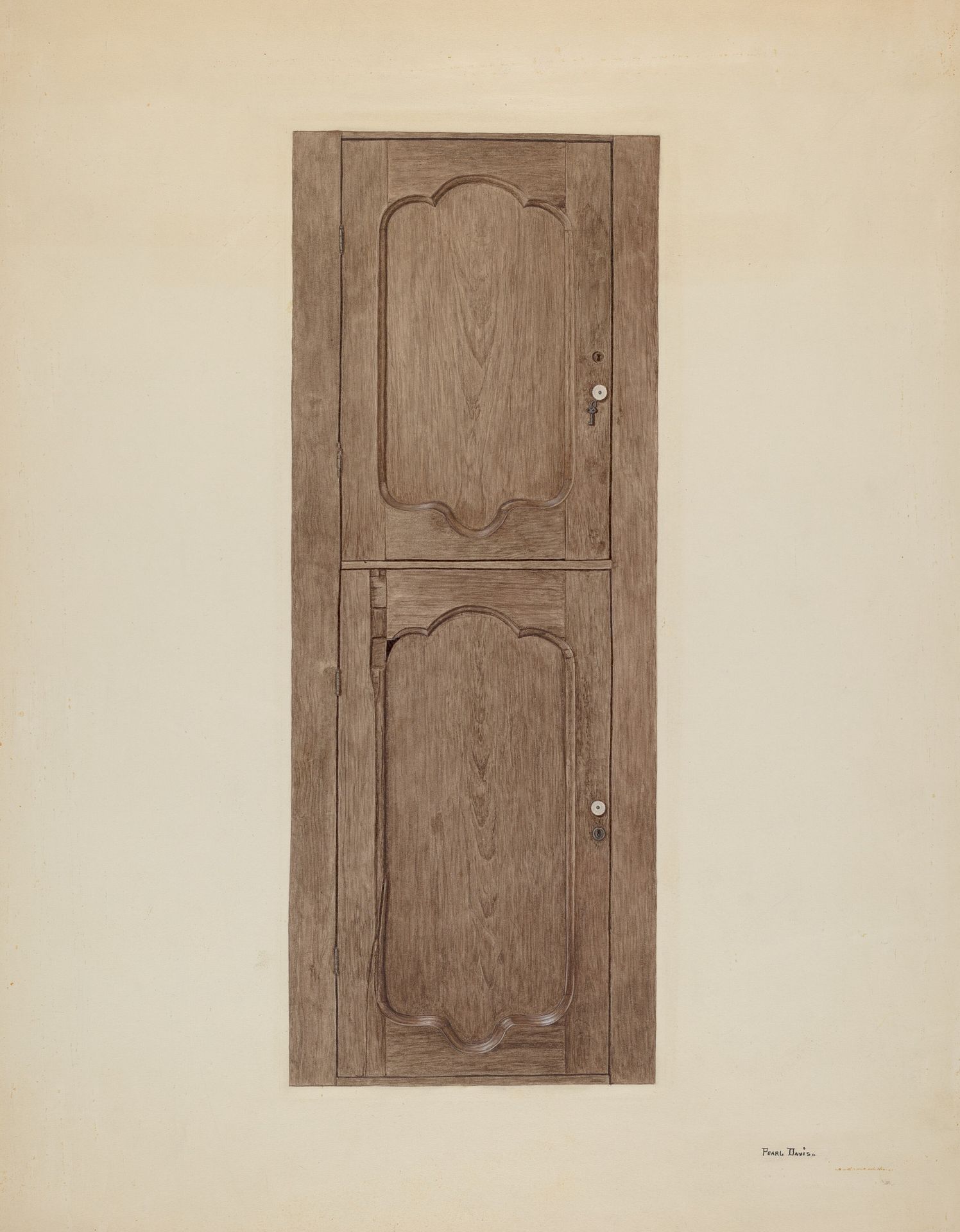 Three-cornered Safe by Pearl Davis