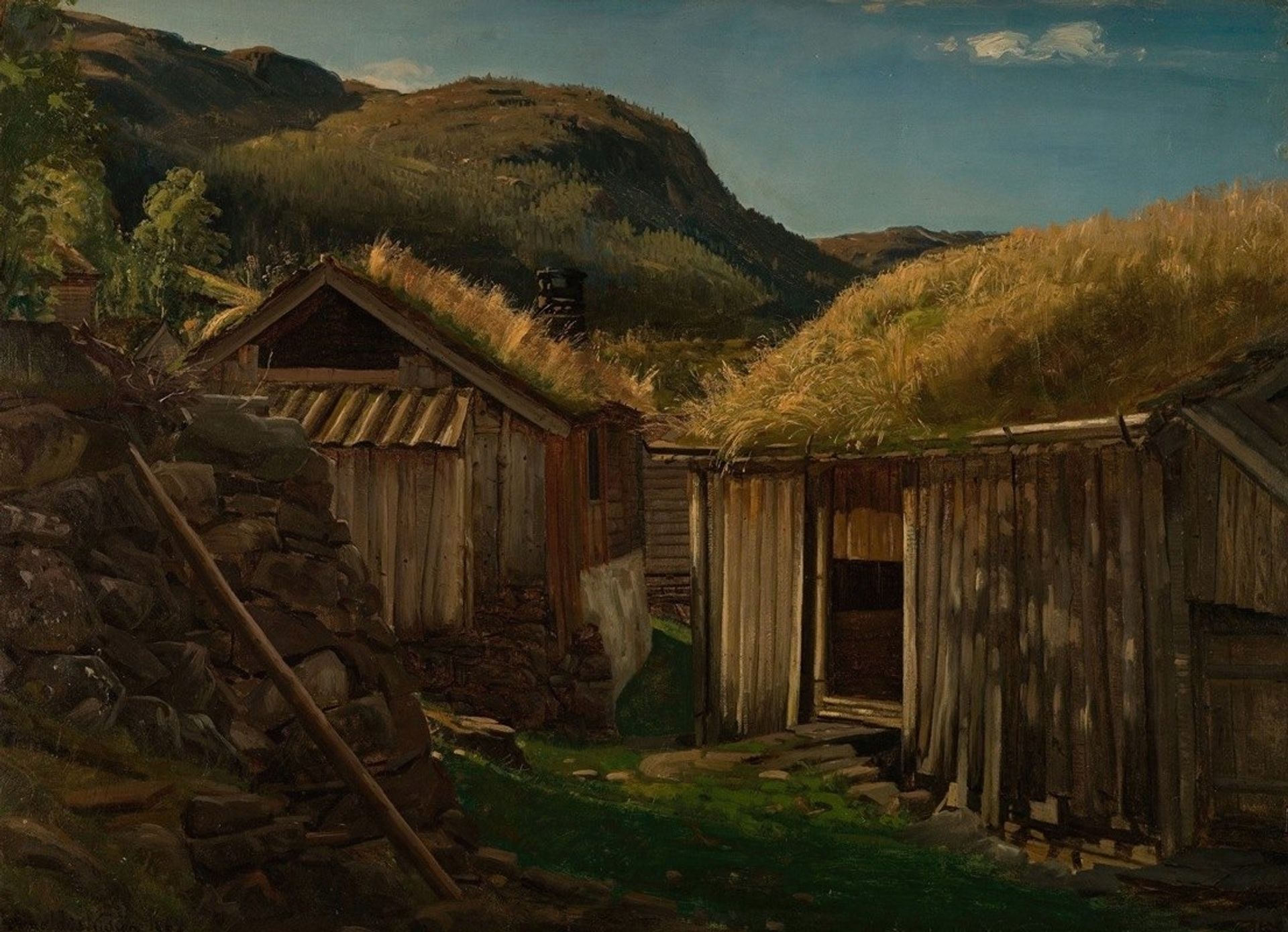 Aarhus, Suldal, Ryfylke by Amaldus Nielsen