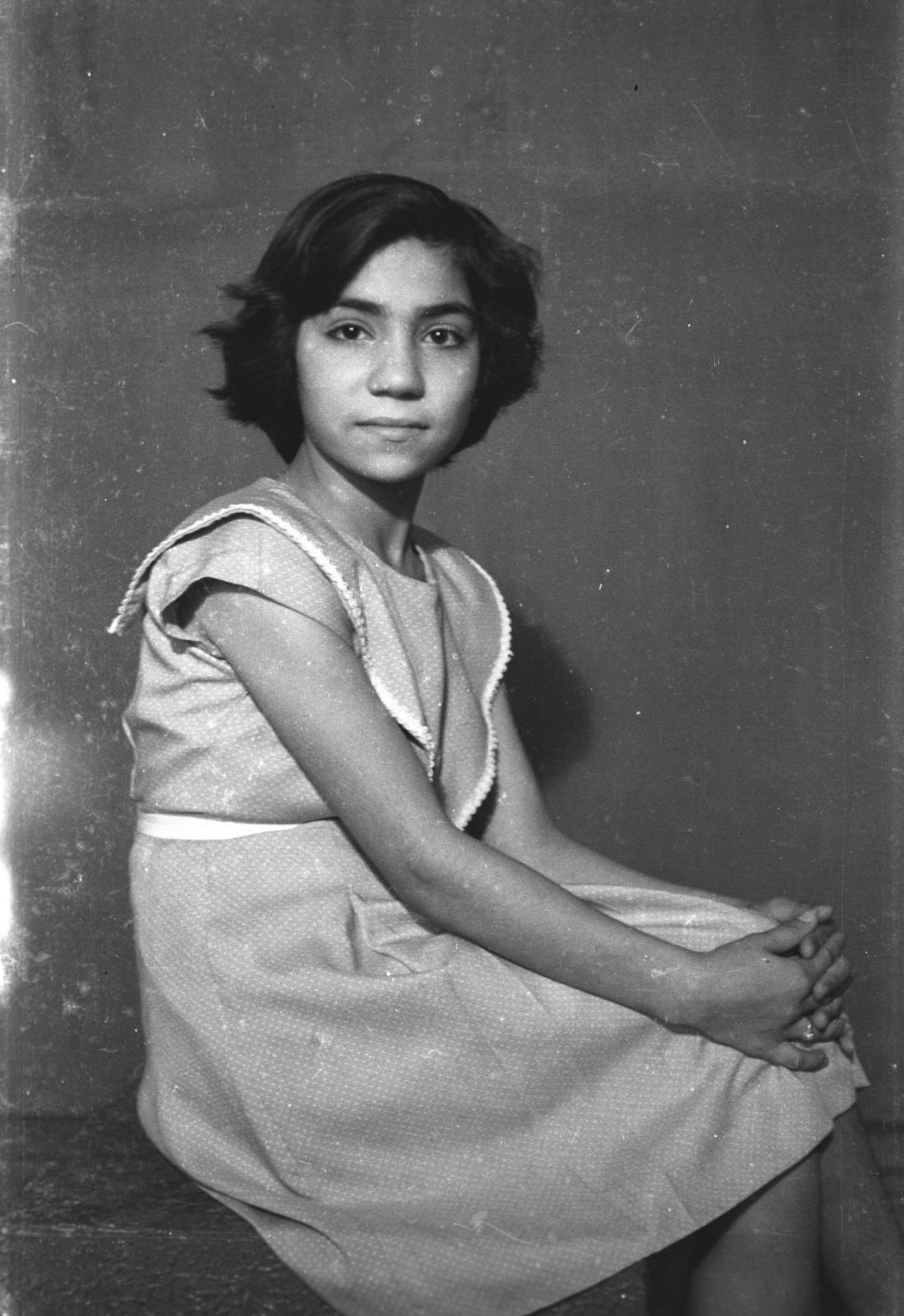 Hayat Sanioura. Madani’s parents’ home, the studio, Saida, Lebanon, 1948-53. Hashem el Madani by  Akram Zaatari