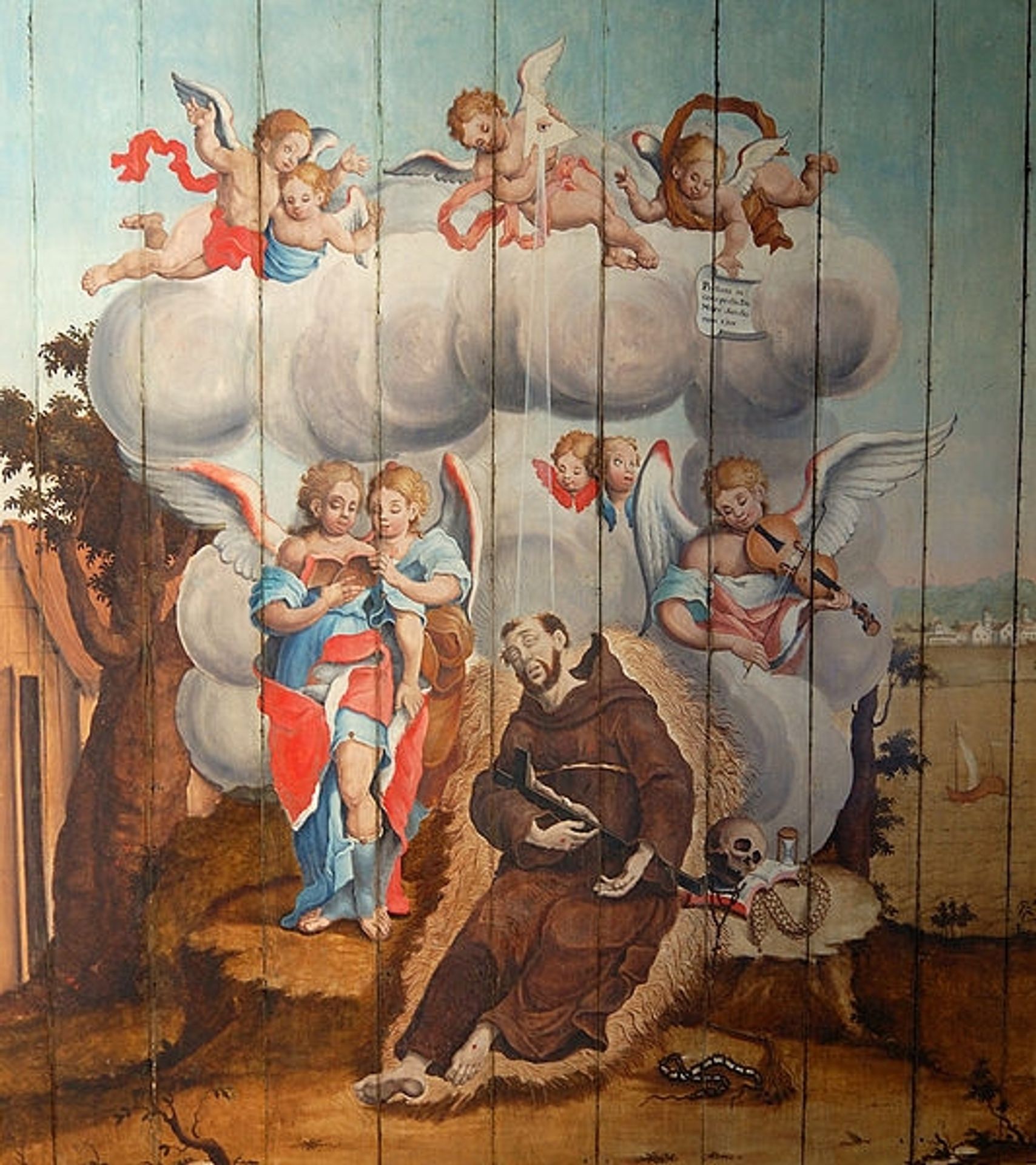Agonia e Morte de São Francisco by Mestre Ataíde