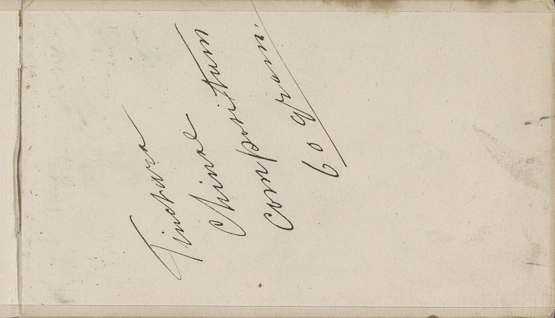 Annotatie by George Hendrik Breitner
