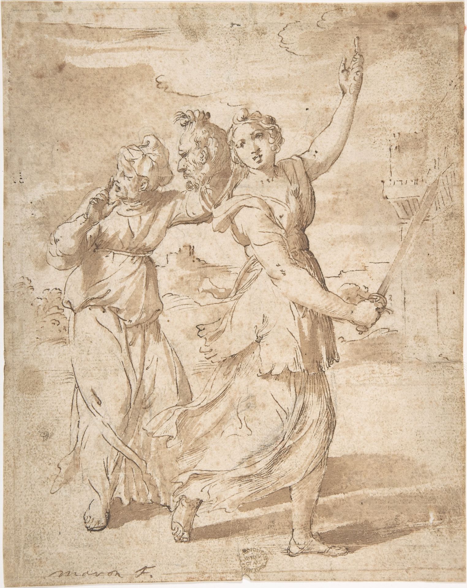 Judith with the Head of Holofernes by Anton von Maron