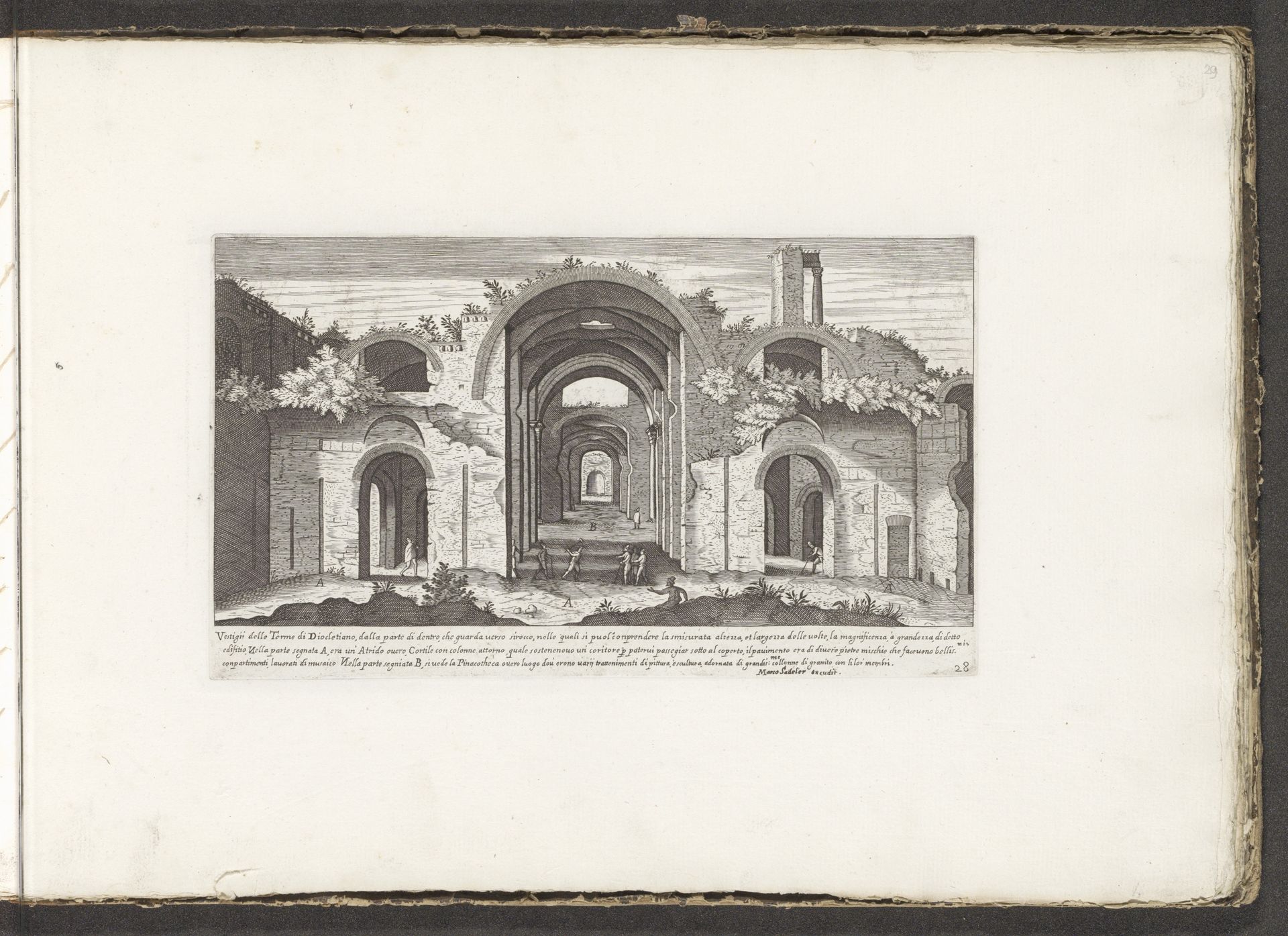 Thermen van Diocletianus by Anonymous