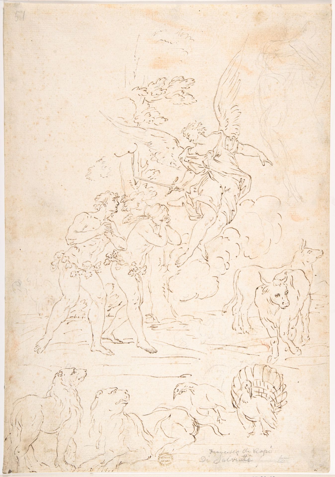 The Expulsion from the Garden by Anonymous