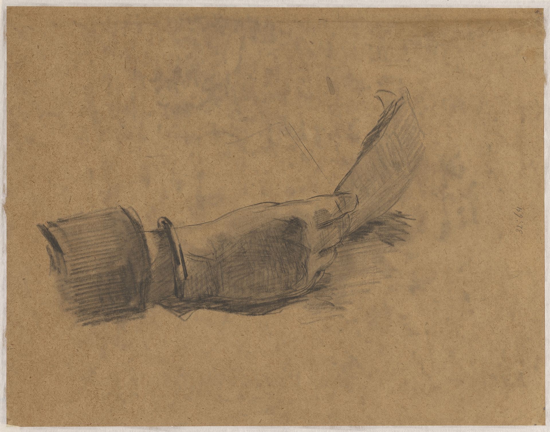 Studies van een hand by Willem Bastiaan Tholen