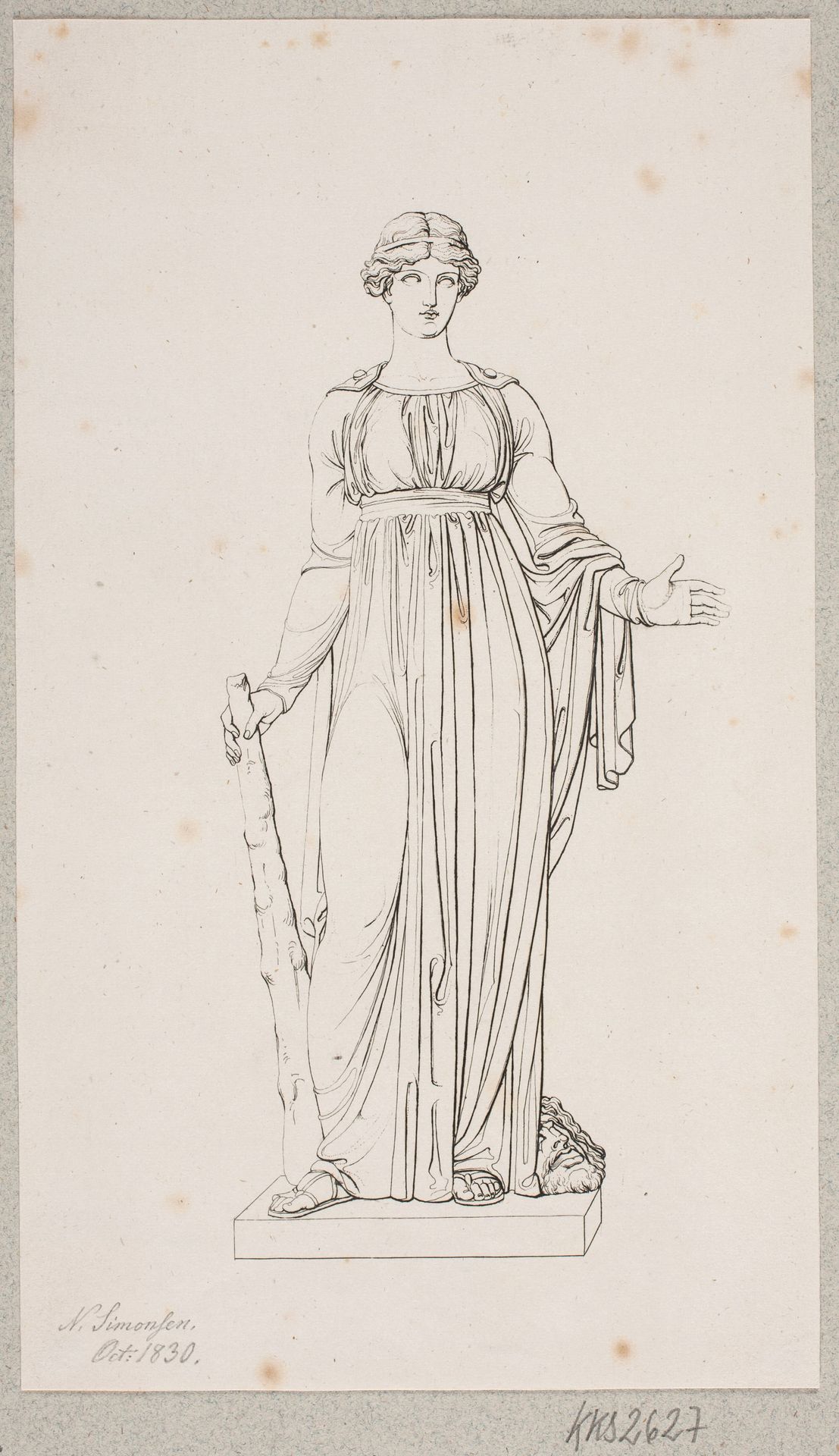 Melpomene by Niels Simonsen