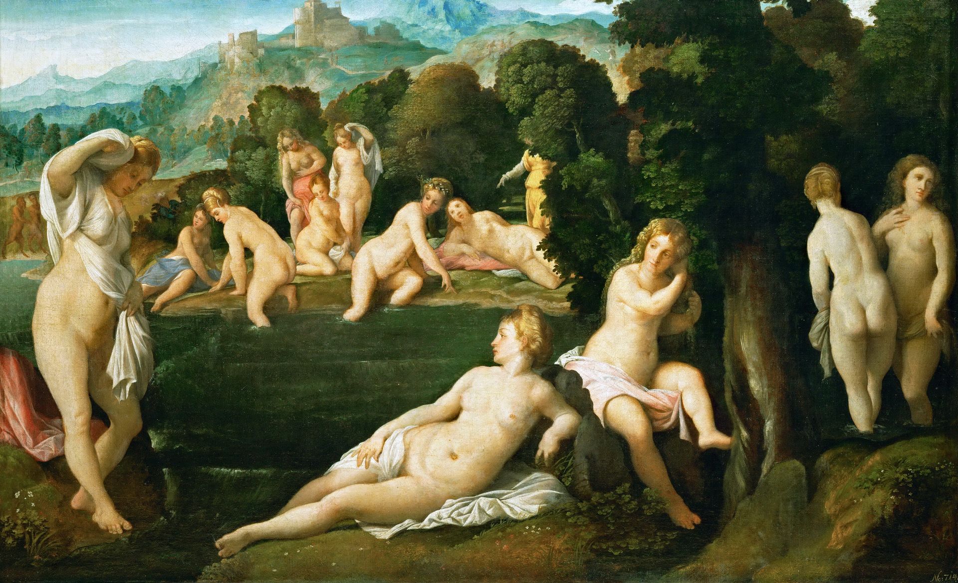 Diana and Callisto by Palma Vecchio