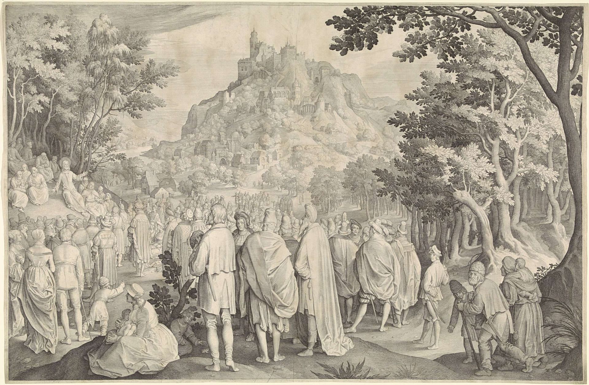 Bergrede by Nicolaes de Bruyn