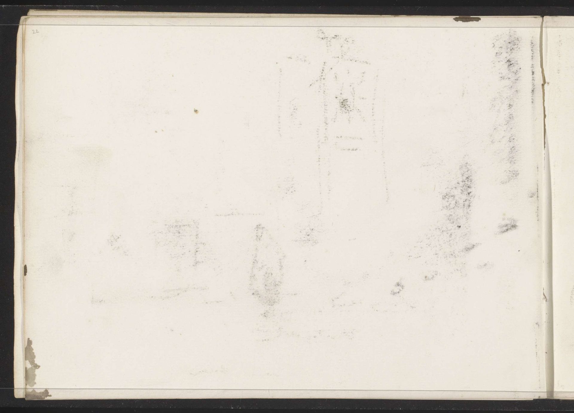 Abklatsch van de krijttekening op pagina 23 by Willem Witsen