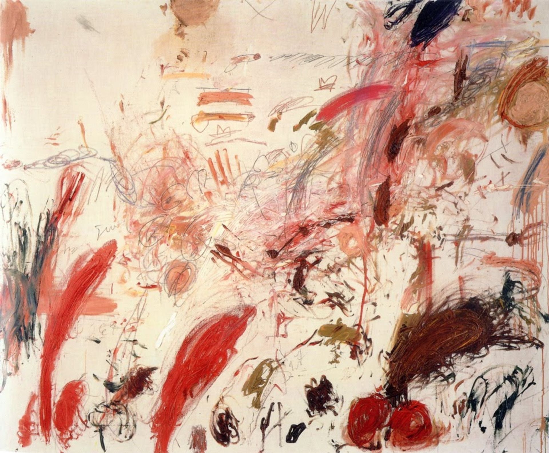 Ferragosto IV by Cy Twombly