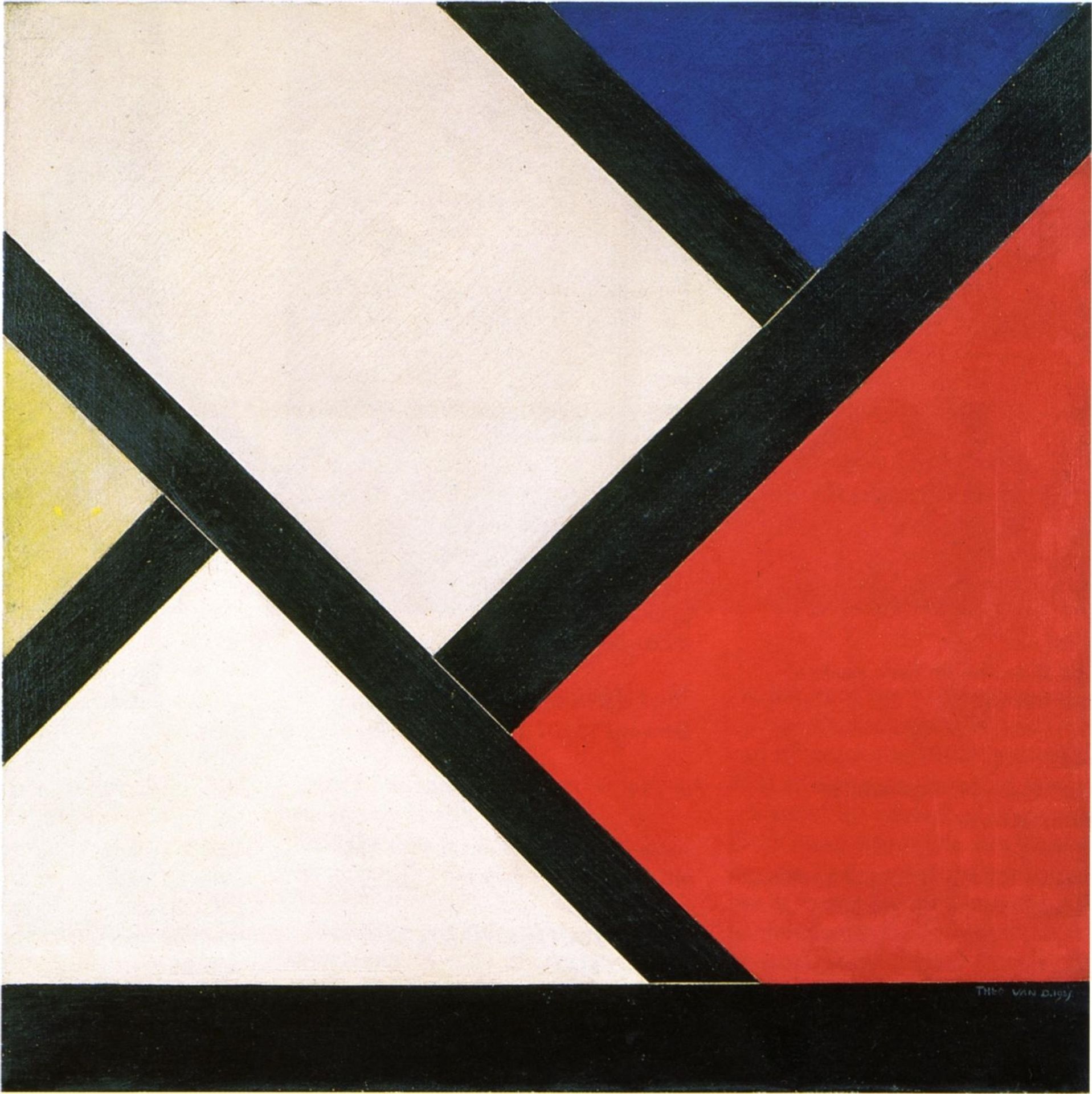 Counter composition XIV by Theo van Doesburg