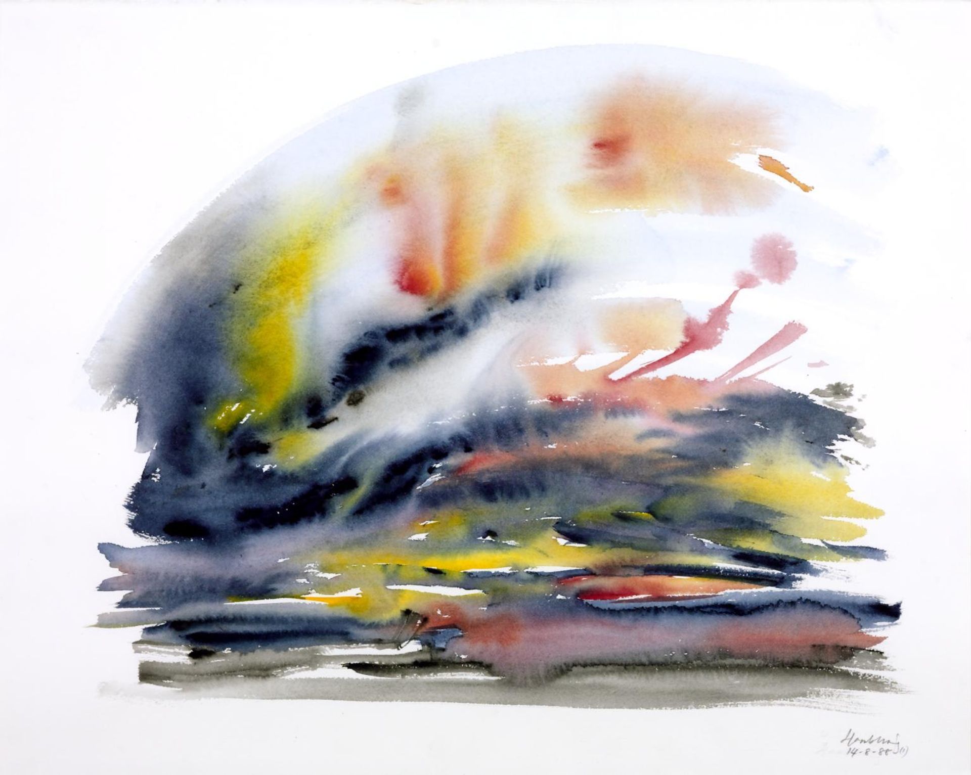 Sunrise 14.8.88 by  Maggi Hambling