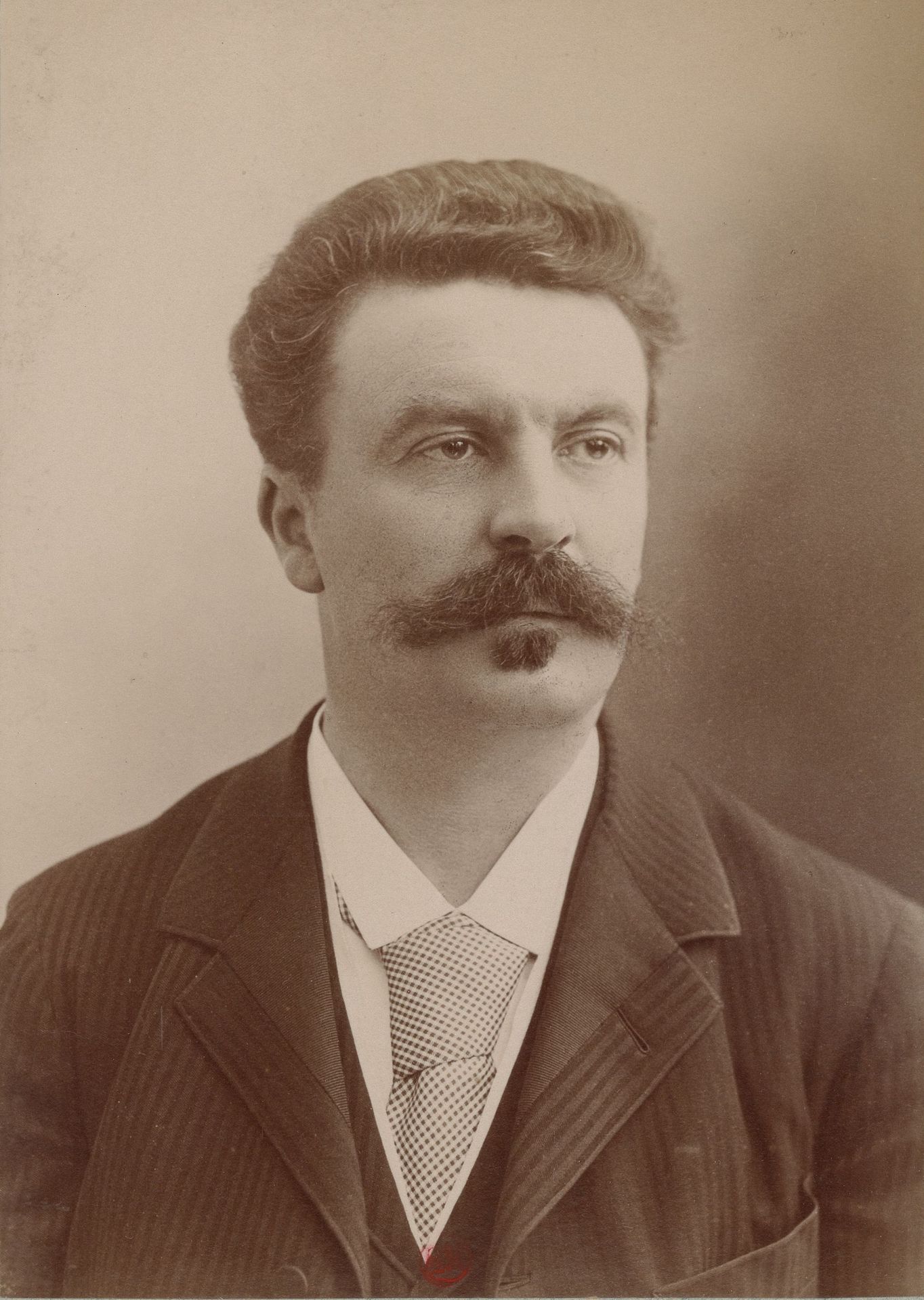 Guy De Maupassant by Felix Nadar