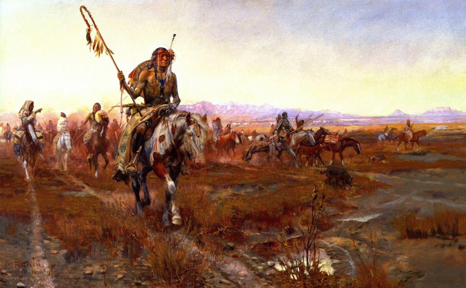 The Medicine Man [No. 2] by Charles M. Russell