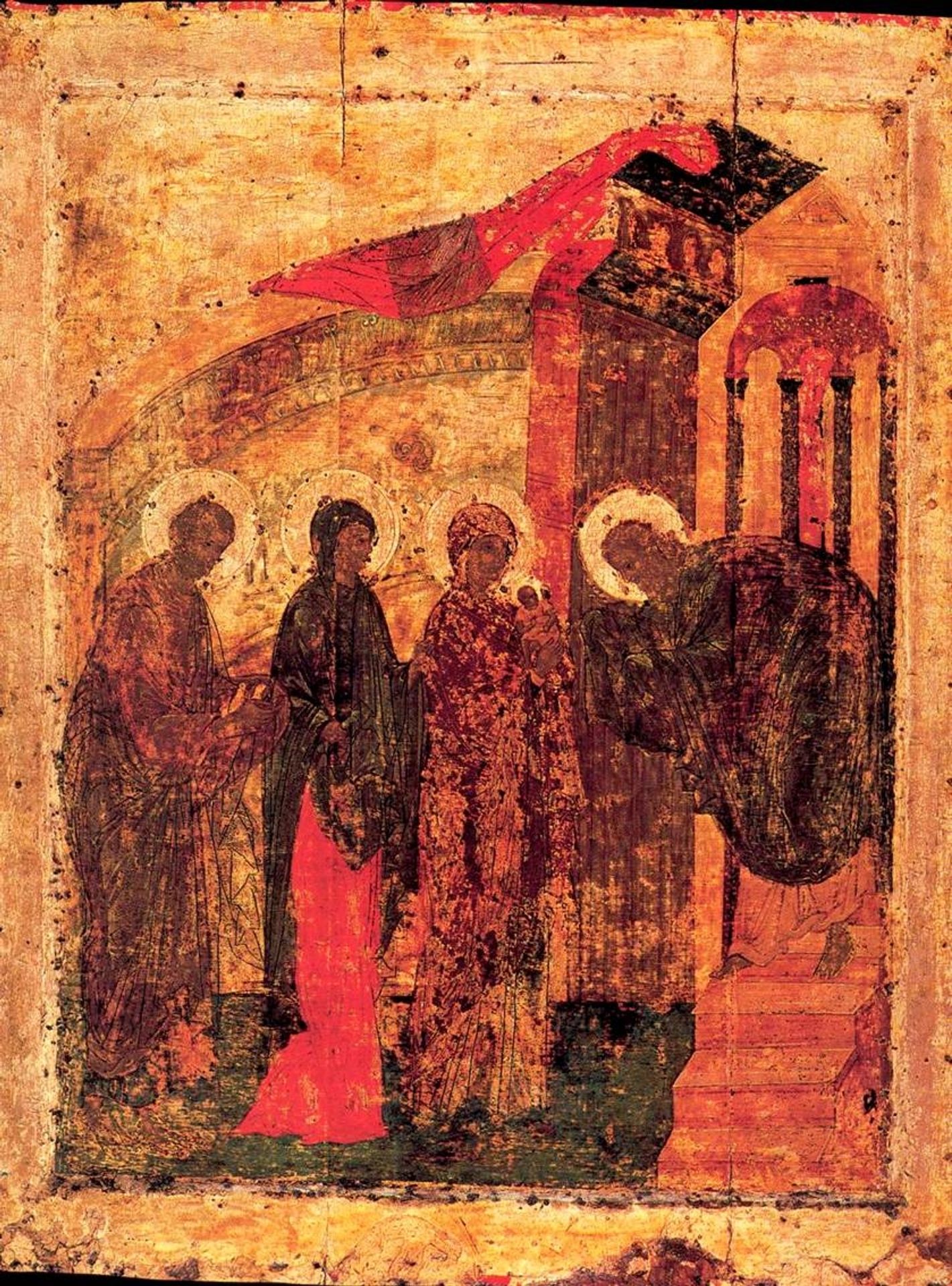Presentation of Jesus at the Temple by Andrei Rublev