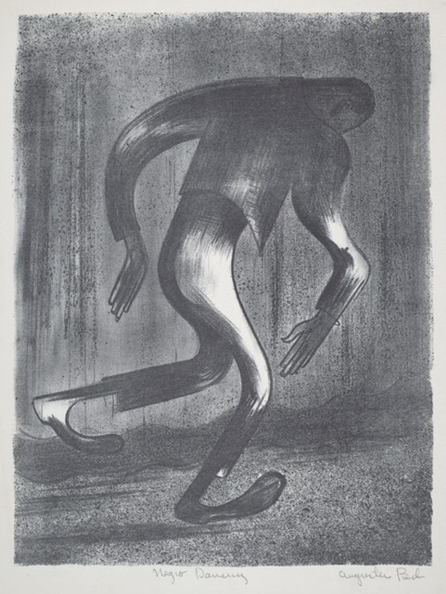 Negro Dancing by Augustus Hamilton Peck
