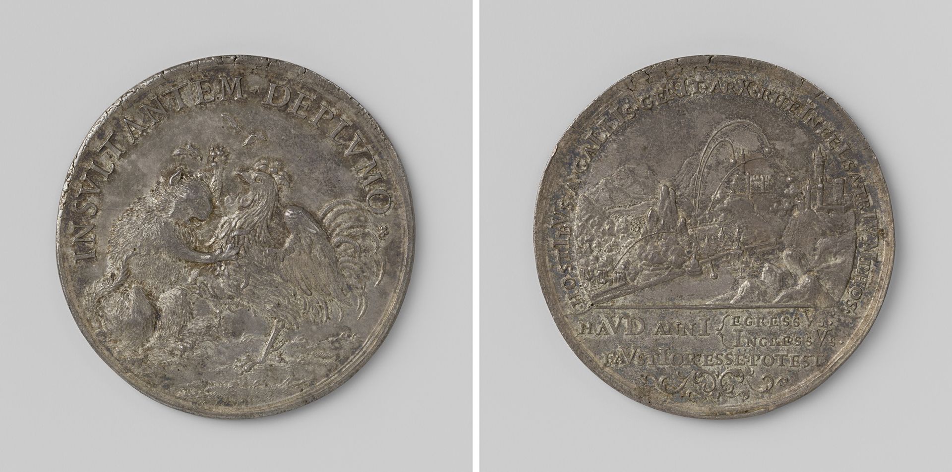 Rheinfels ontzet door de Landgraaf van Hessen by Anonymous